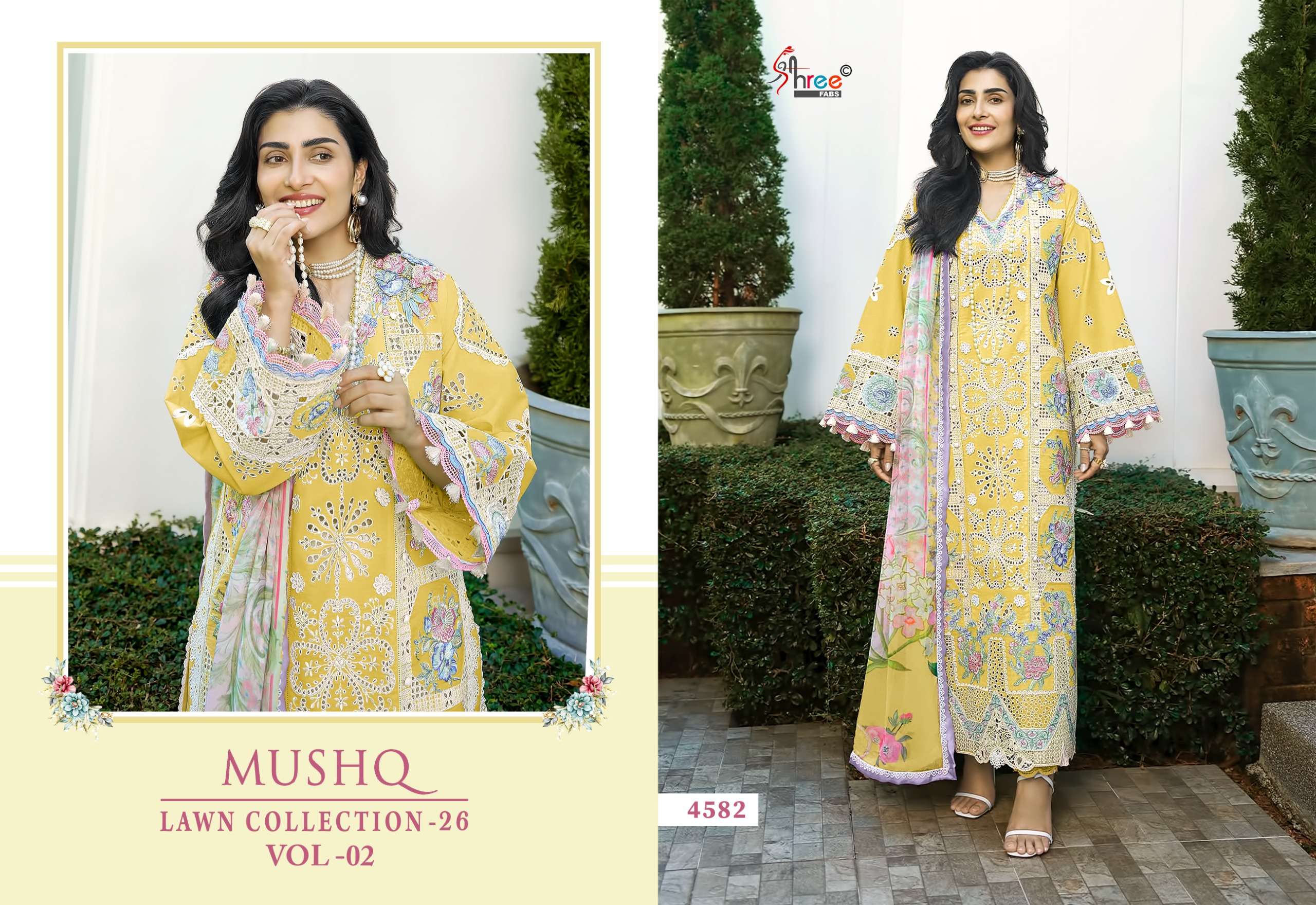 MUSHQ LAWN COLLECTION VOL - 02 BY SHREE FABS - 02