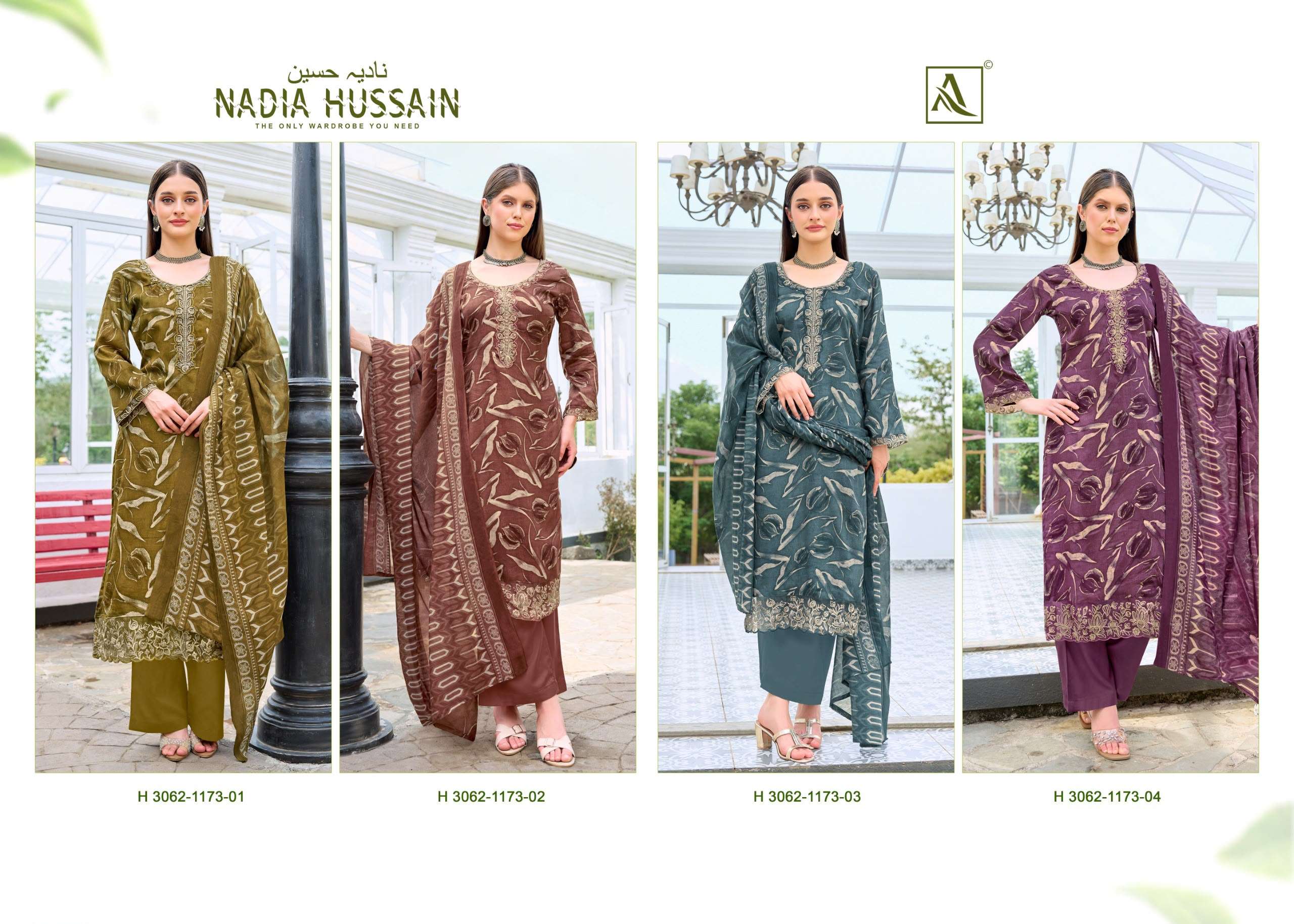 NADIA HUSSAIN BY ALOK - 01 - 04