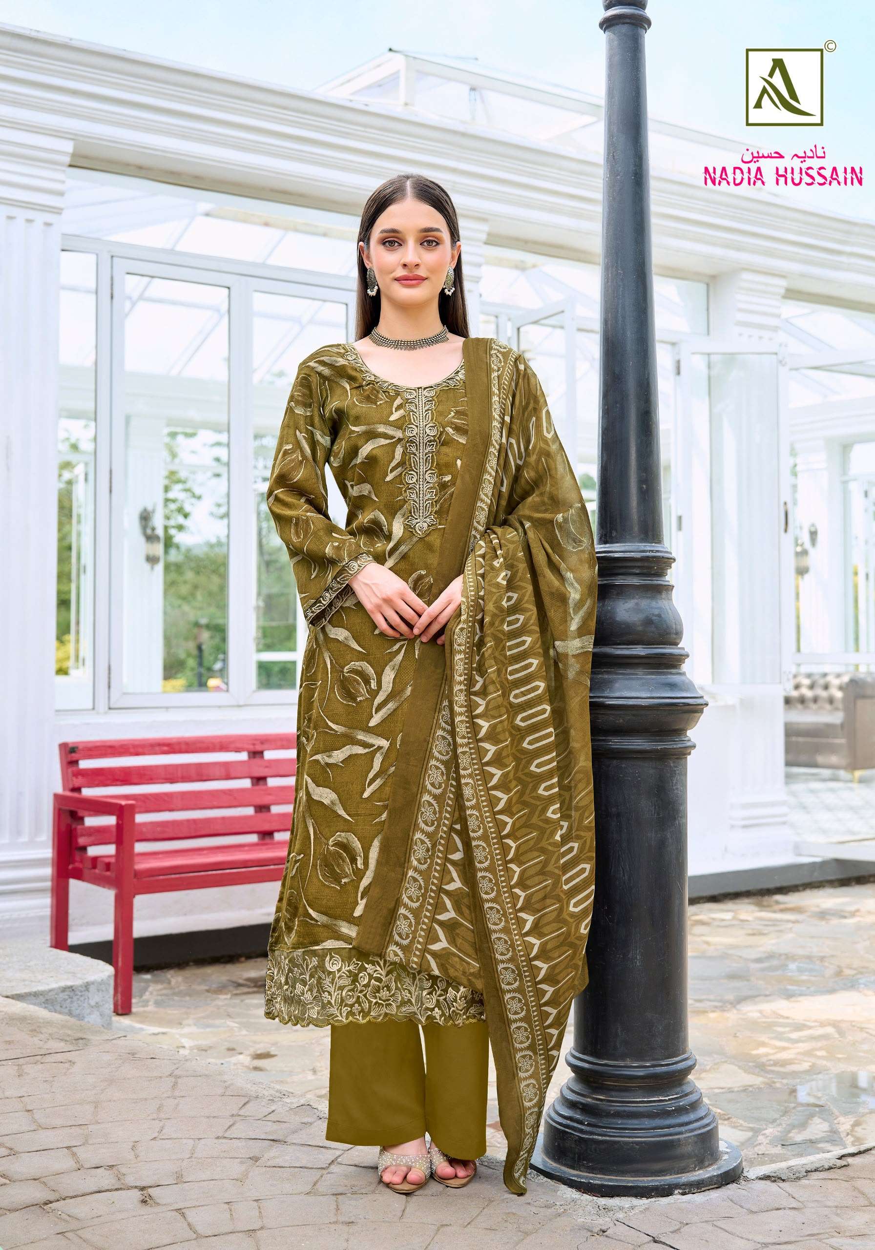 NADIA HUSSAIN BY ALOK - 01