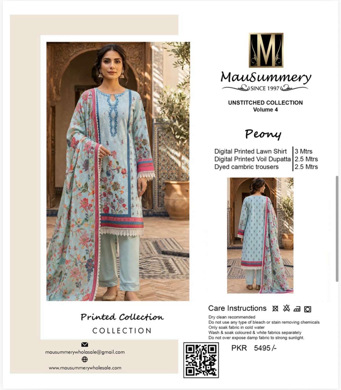 PRINTED LAWN COLLECTION VOL - 04 2026 BY MAUSUMMERY - 11