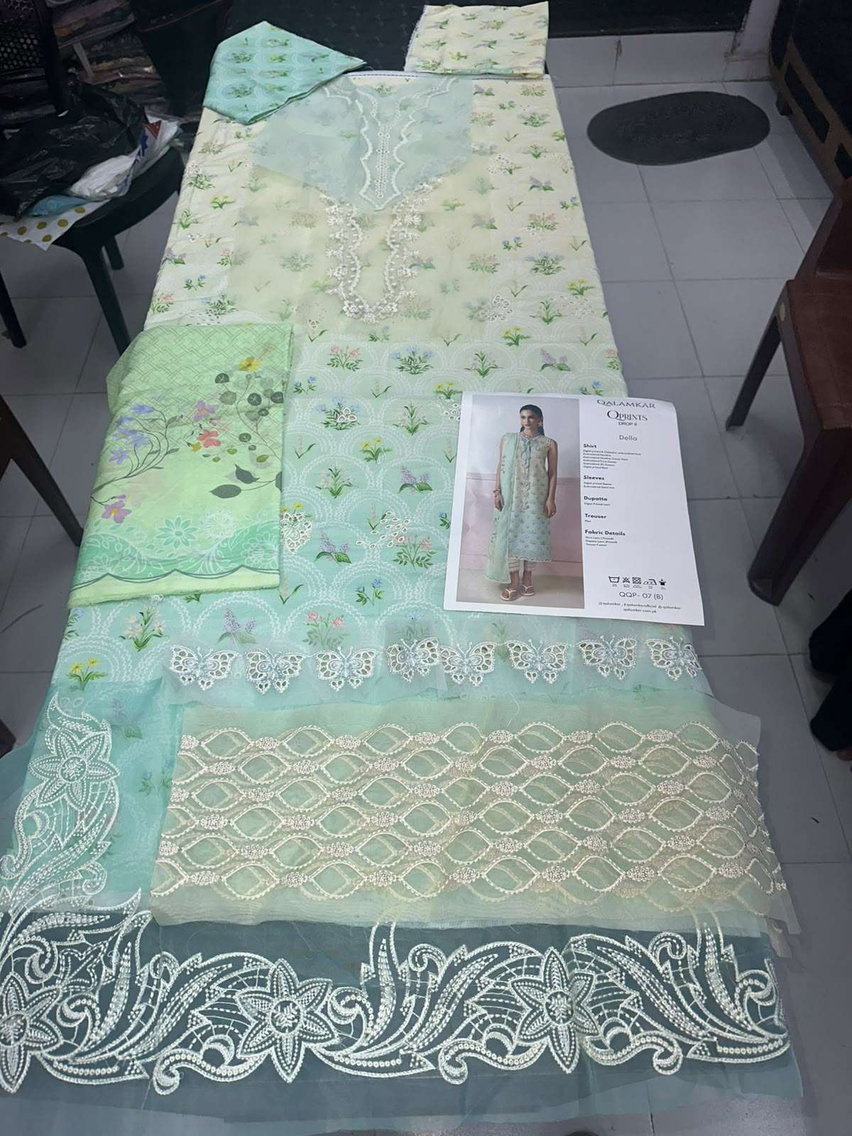 Q PRINTS LAWN COLLECTION VOL - 01 OPEN PIC BY QALAMKAR - 01