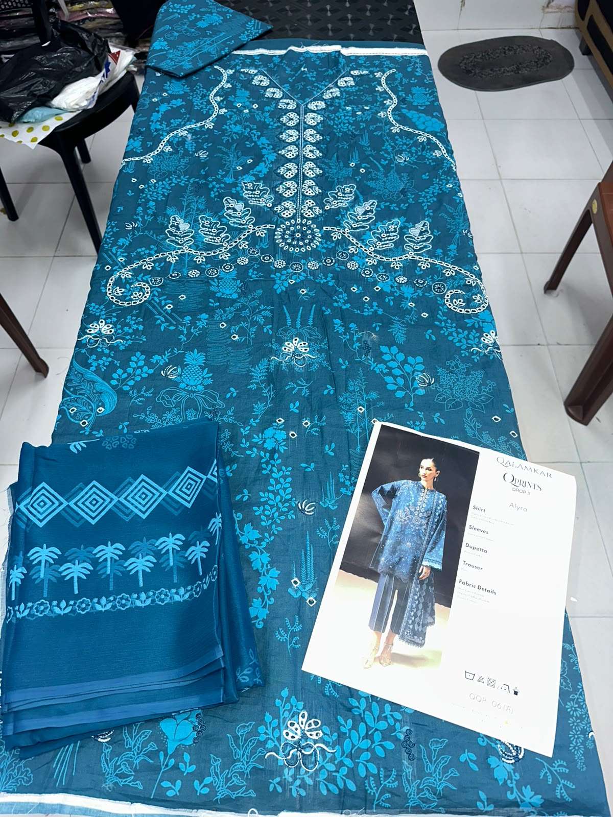 Q PRINTS LAWN COLLECTION VOL - 01 OPEN PIC BY QALAMKAR - 12
