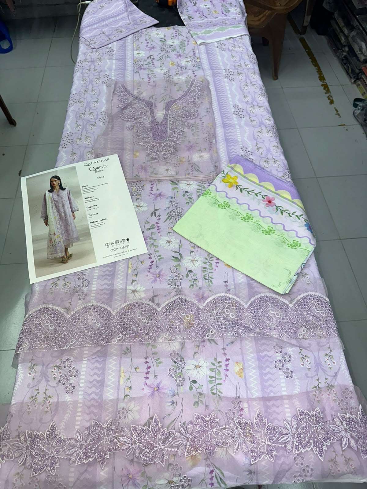 Q PRINTS LAWN COLLECTION VOL - 01 OPEN PIC BY QALAMKAR - 13