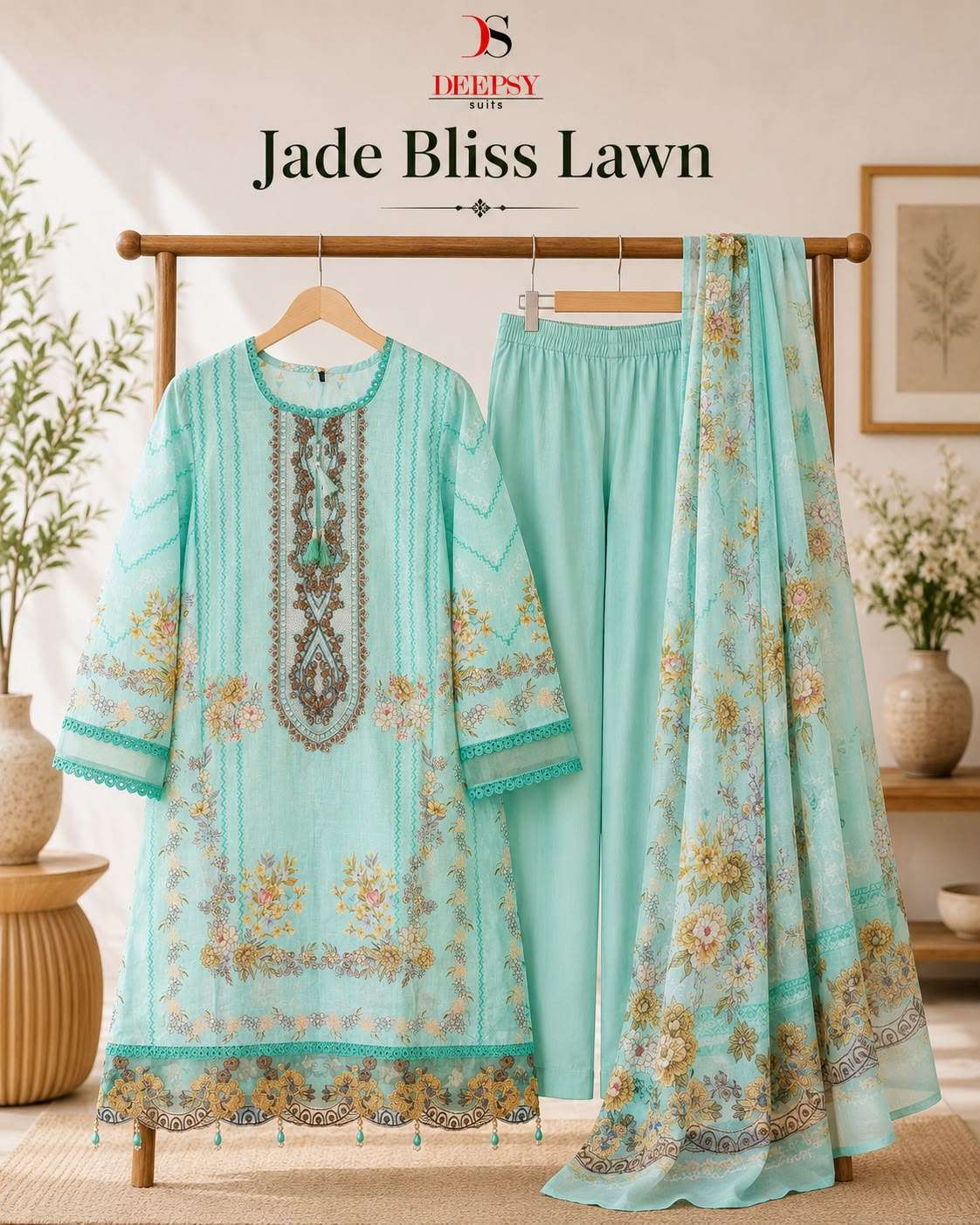 READY TO WEAR JADE BLISS LAWN COLLECTION BY DEEPSY SUITS - 05