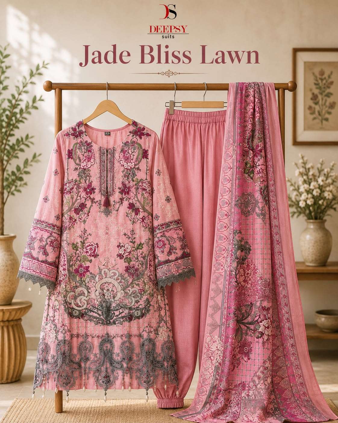 READY TO WEAR JADE BLISS LAWN COLLECTION BY DEEPSY SUITS - 06