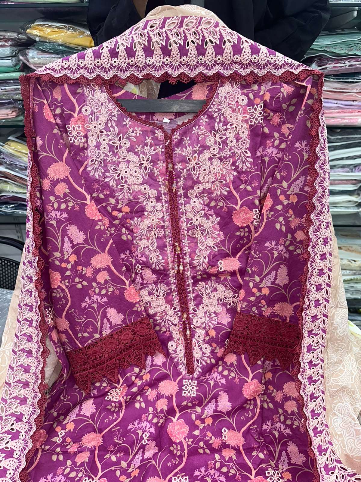 RTW CHIKANKARI EMBROIDERED LAWN COLLECTION BY JADE - 17