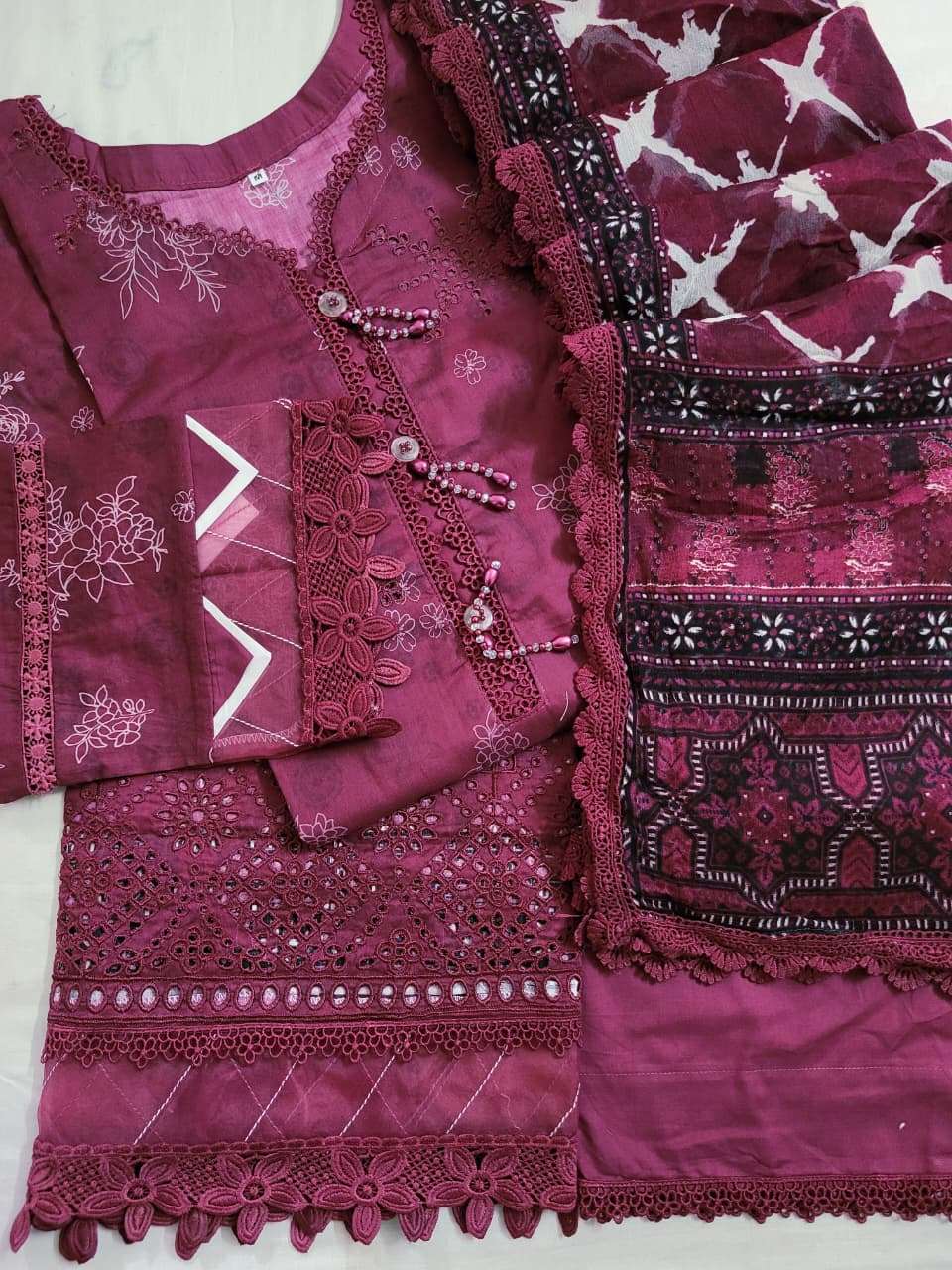 RTW EMBROIDERY CHICKAN KARI LAWN 2026 VOL - 01 BY MAUSUMMERY - 02