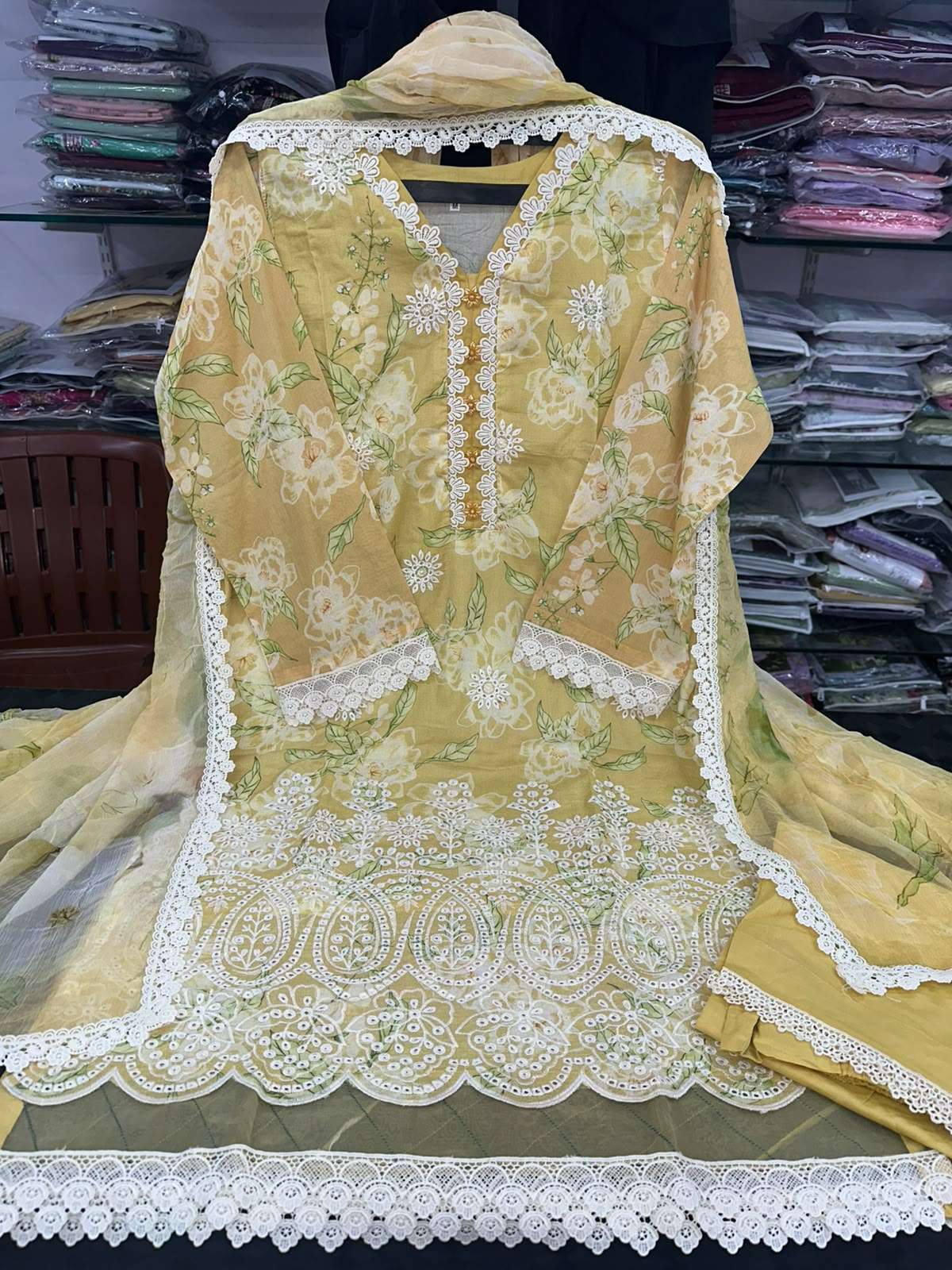 RTW EMBROIDERY CHICKAN KARI LAWN 2026 VOL - 01 OPEN PICS BY MAUSUMMERY - 11