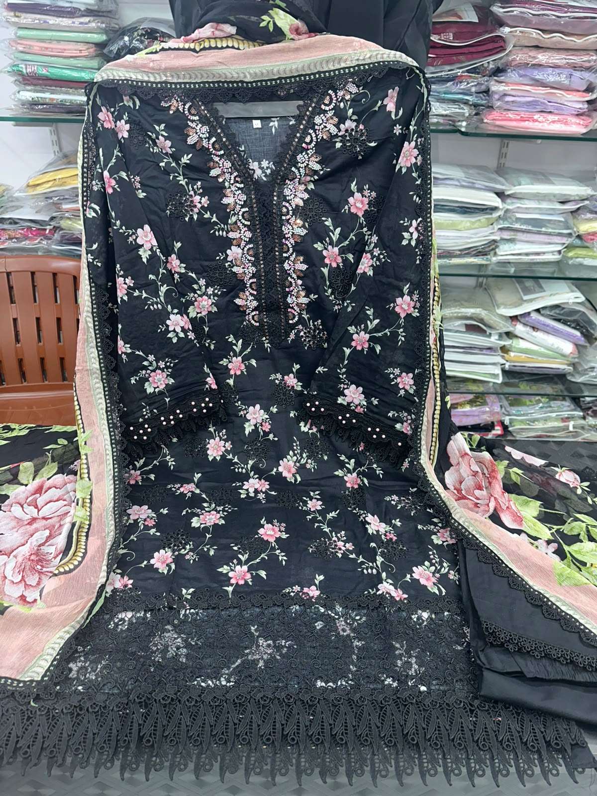 RTW EMBROIDERY CHICKAN KARI LAWN 2026 VOL - 01 OPEN PICS BY MAUSUMMERY - 13