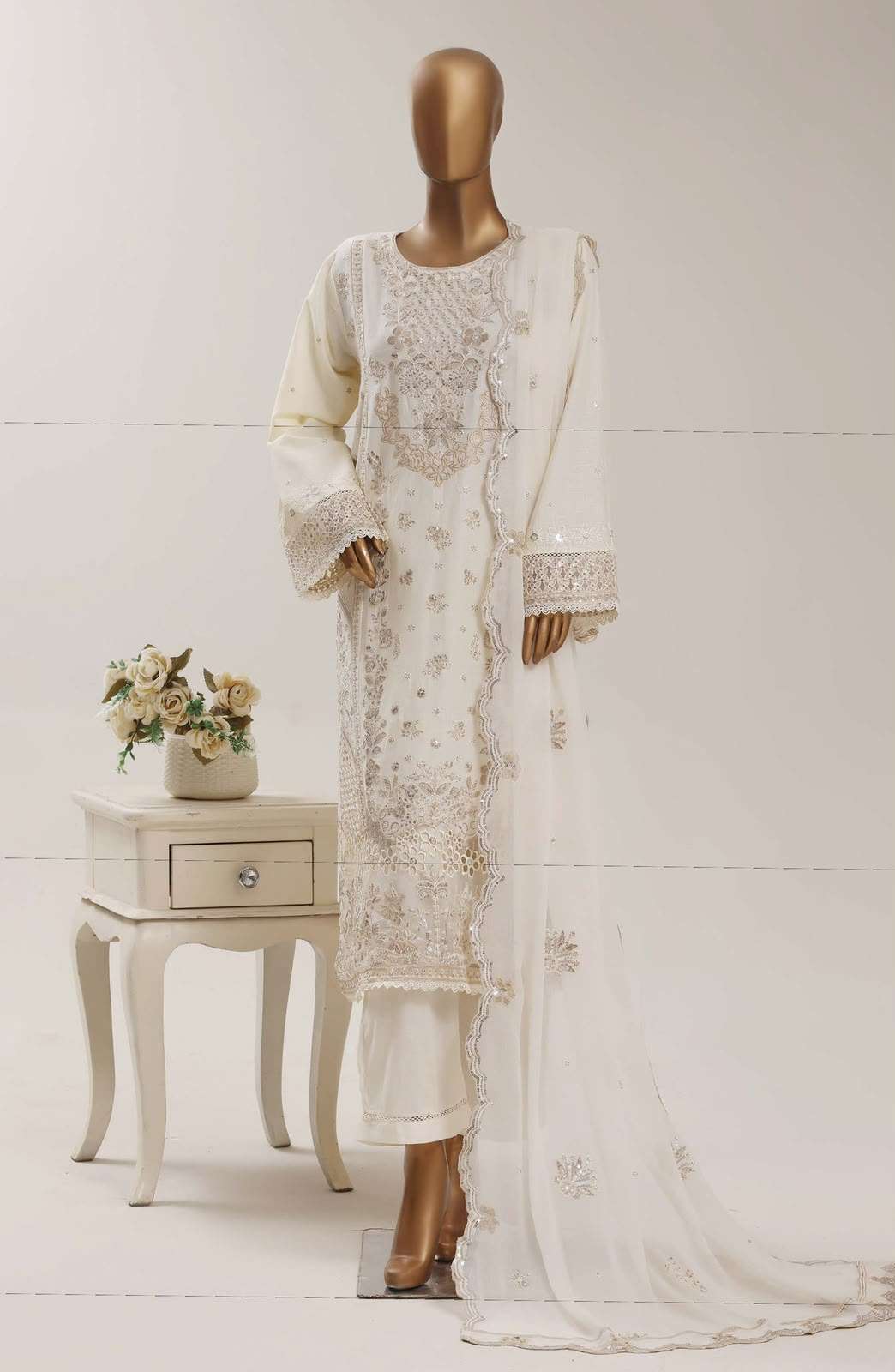 RTW LUXURY EMBROIDERED FESTIVE COLLECTION VOL - 07 BY SADABAHAR - 01