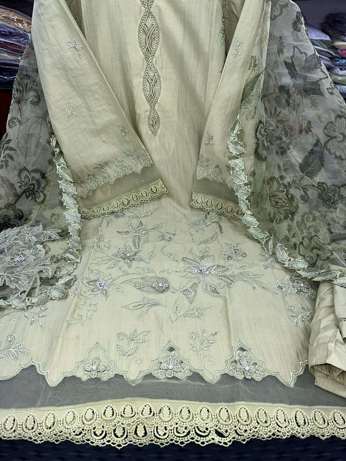 RTW LUXURY EMBROIDERED FESTIVE COLLECTION VOL - 07 OPEN PICS BY SADABAHAR - 14