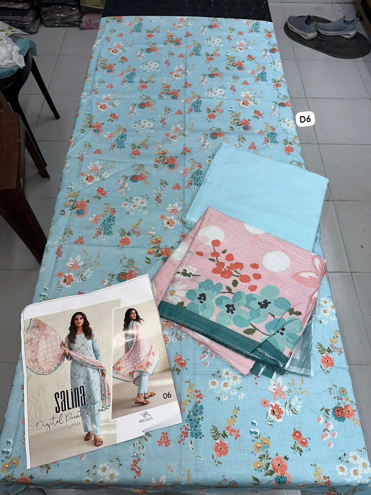 SALINA PRINTED LAWN COLLECTION VOL - 19 BY REGALIA TEXTILES - 06