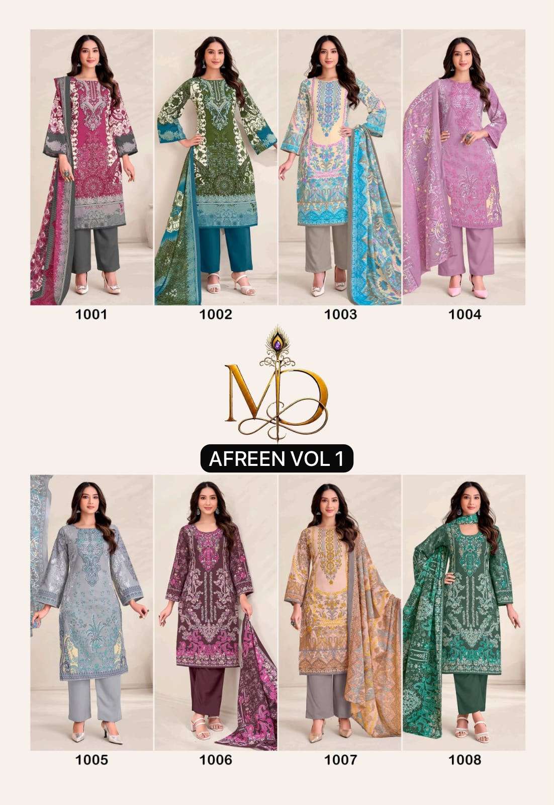 AFREEN VOL - 01 BY METRIKA DESIGNS - 01 - 08