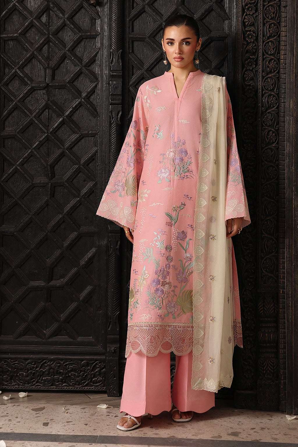 AFSANAH ROSA LAWNS BY RAMSHA - 09