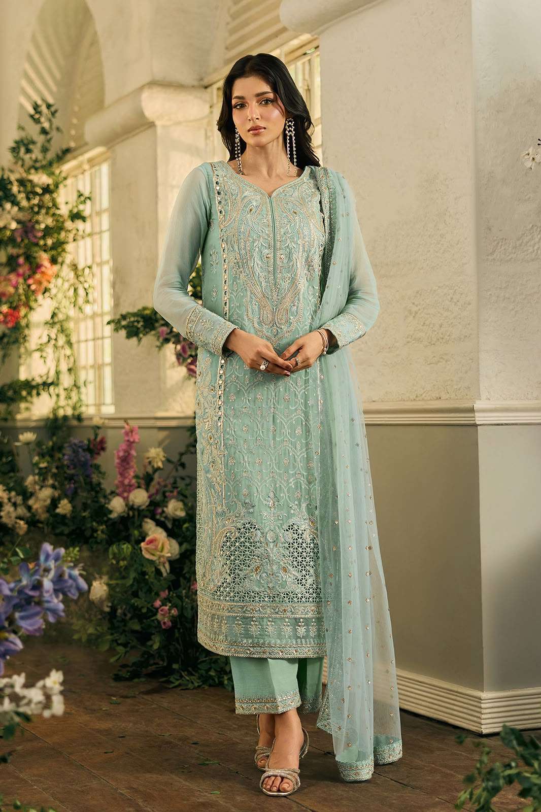 CELINE EMBROIDERED CHIFFON COLLECTION BY CHARIZMA - 05