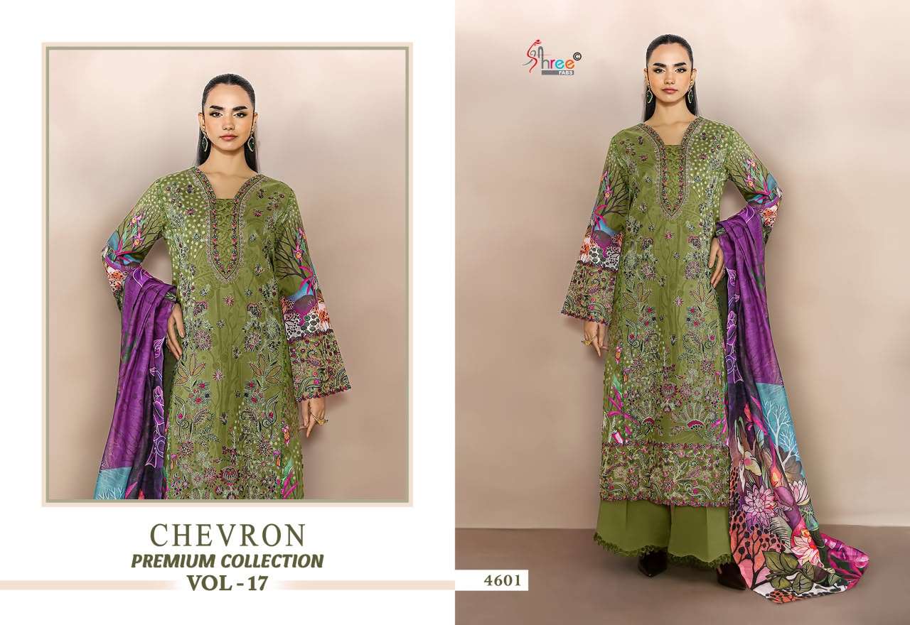 CHEVRON PREMIUM COLLECTION VOL - 17 BY SHREE FABS - 01