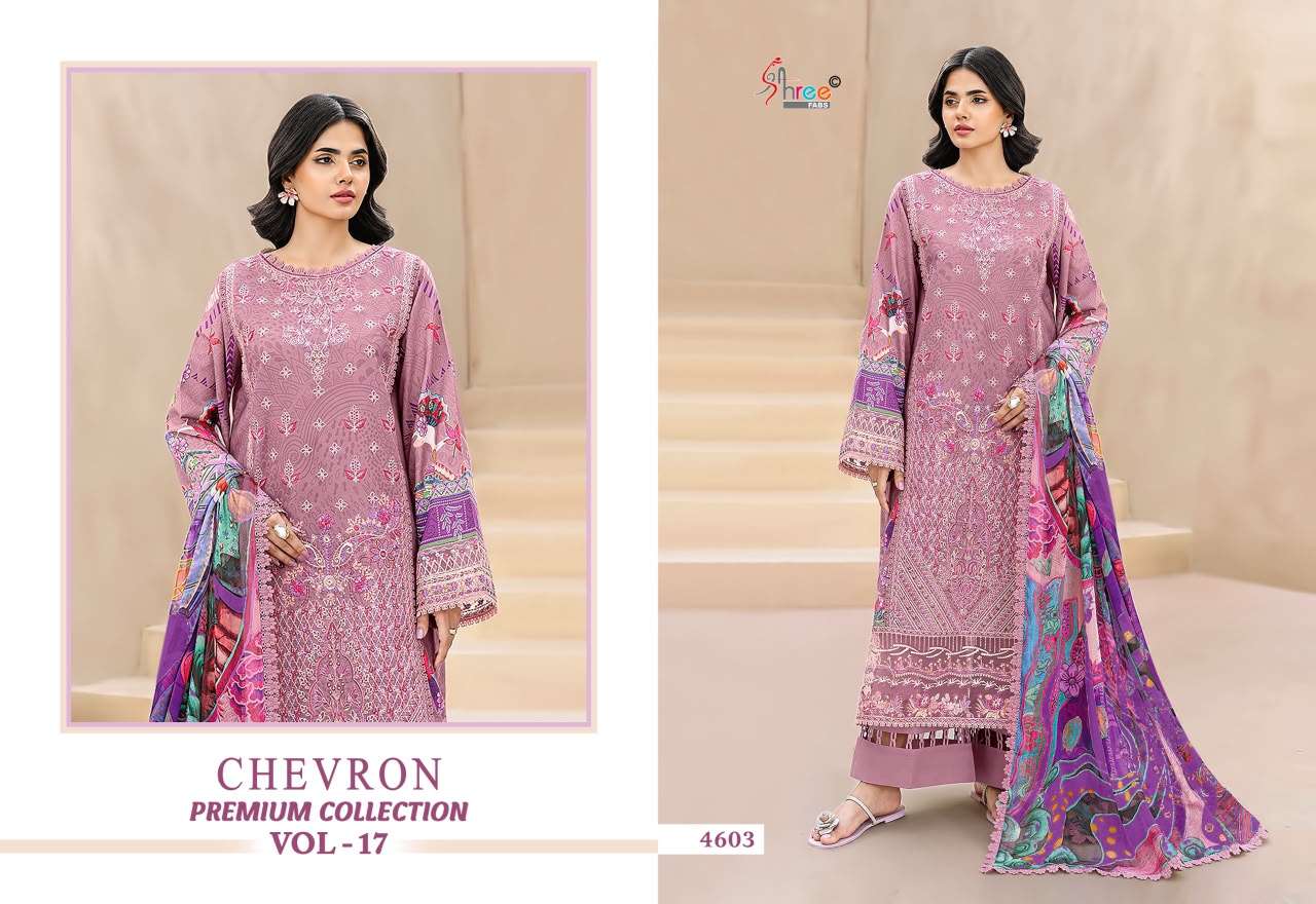 CHEVRON PREMIUM COLLECTION VOL - 17 BY SHREE FABS - 03