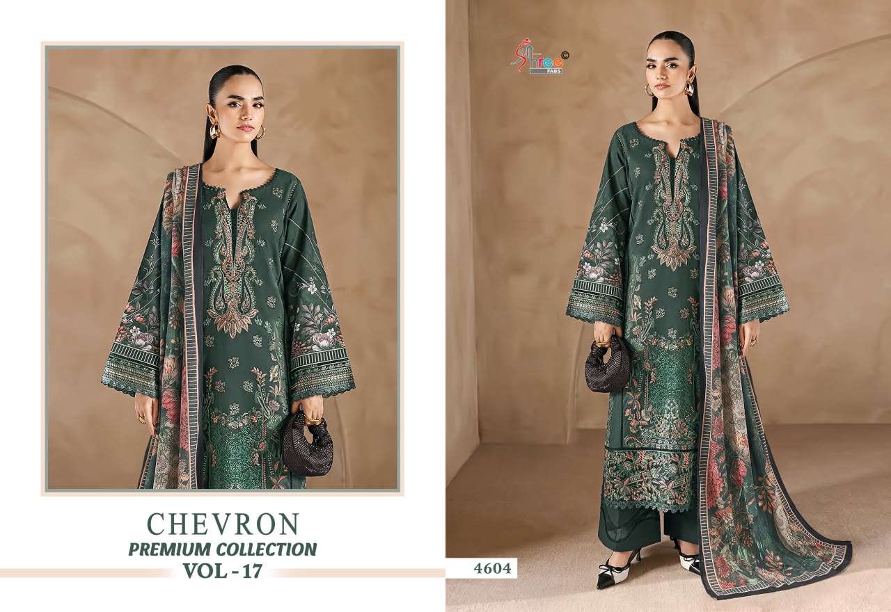 CHEVRON PREMIUM COLLECTION VOL - 17 BY SHREE FABS - 04