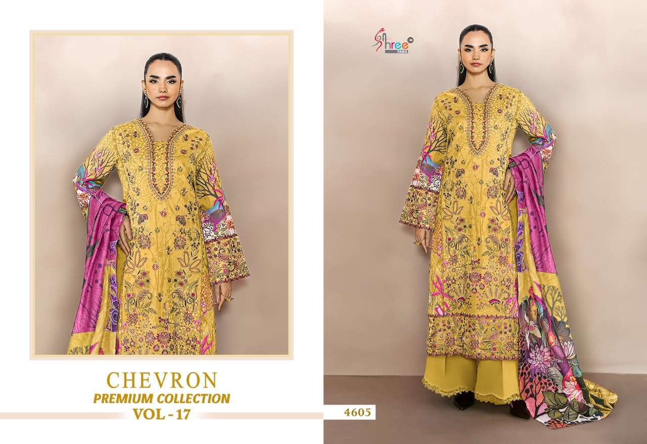 CHEVRON PREMIUM COLLECTION VOL - 17 BY SHREE FABS - 05