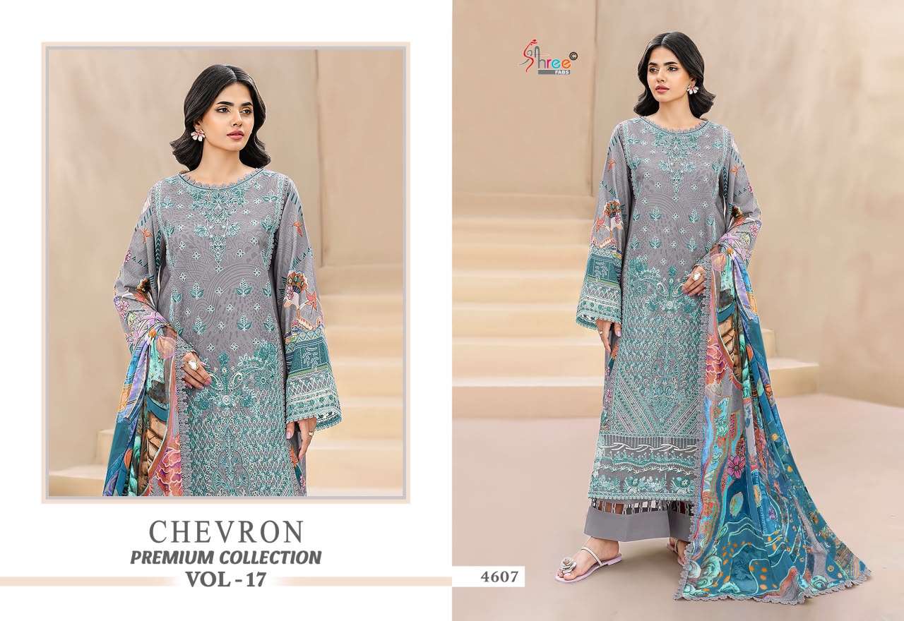 CHEVRON PREMIUM COLLECTION VOL - 17 BY SHREE FABS - 07