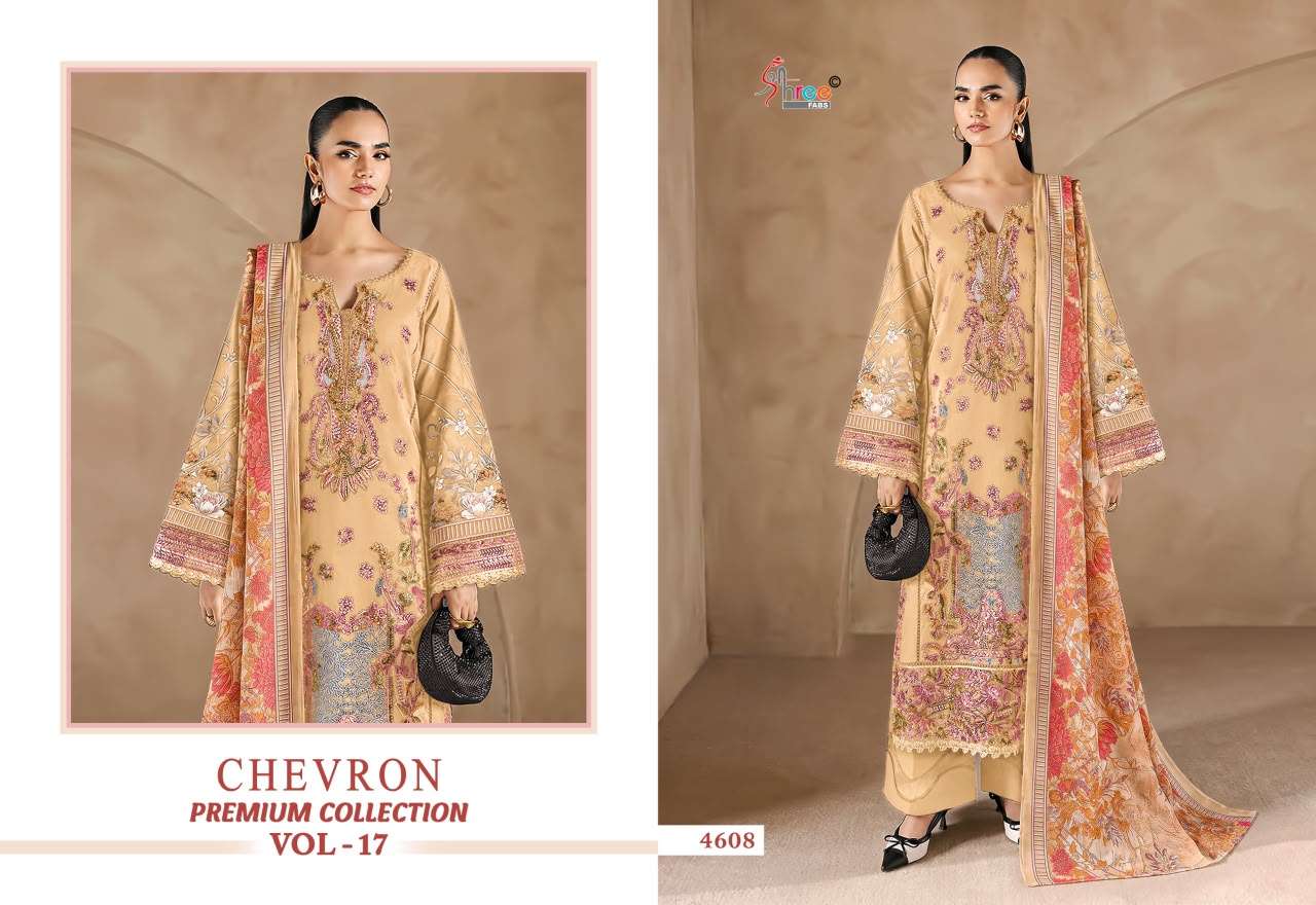 CHEVRON PREMIUM COLLECTION VOL - 17 BY SHREE FABS - 08