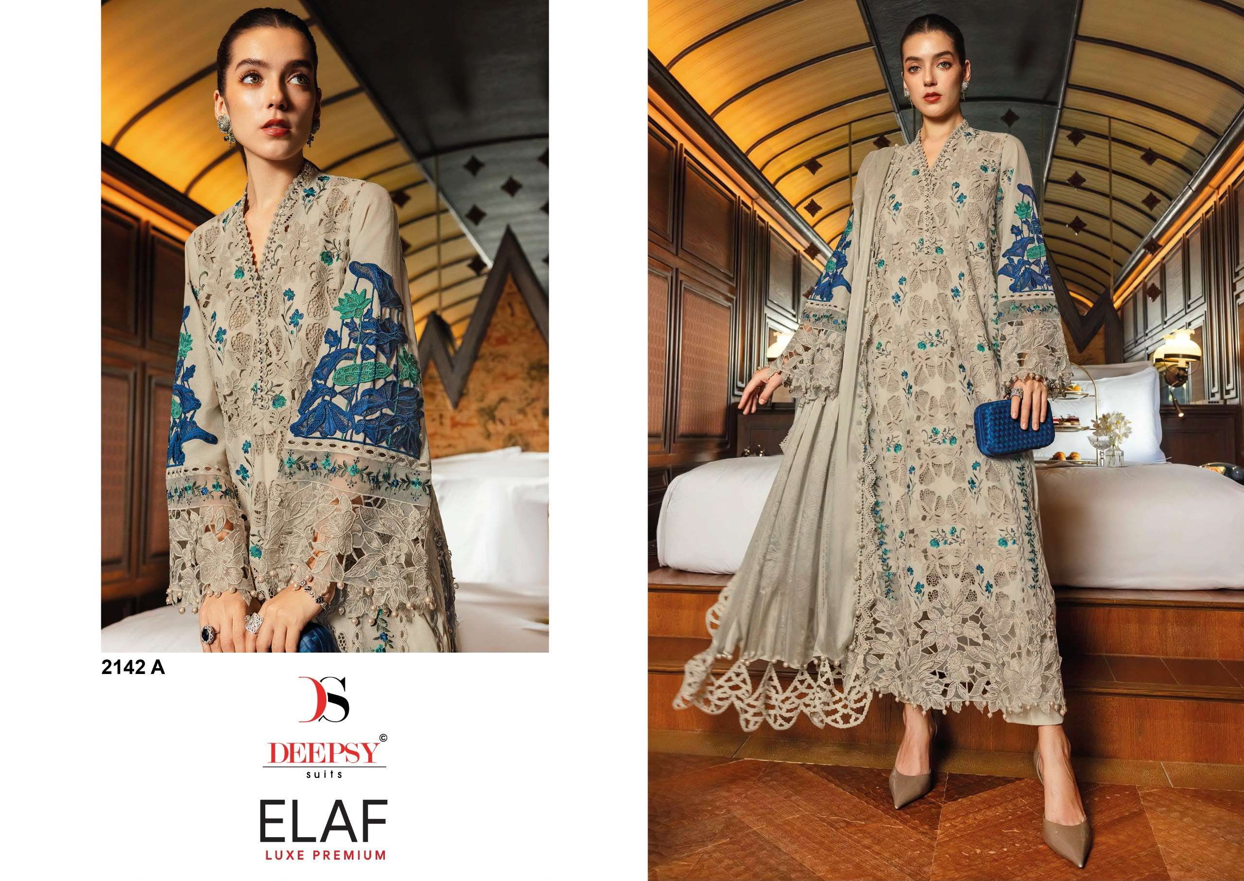 ELAF LUXE PREMIUM LUXURY LAWN BY DEEPSY SUITS - 01