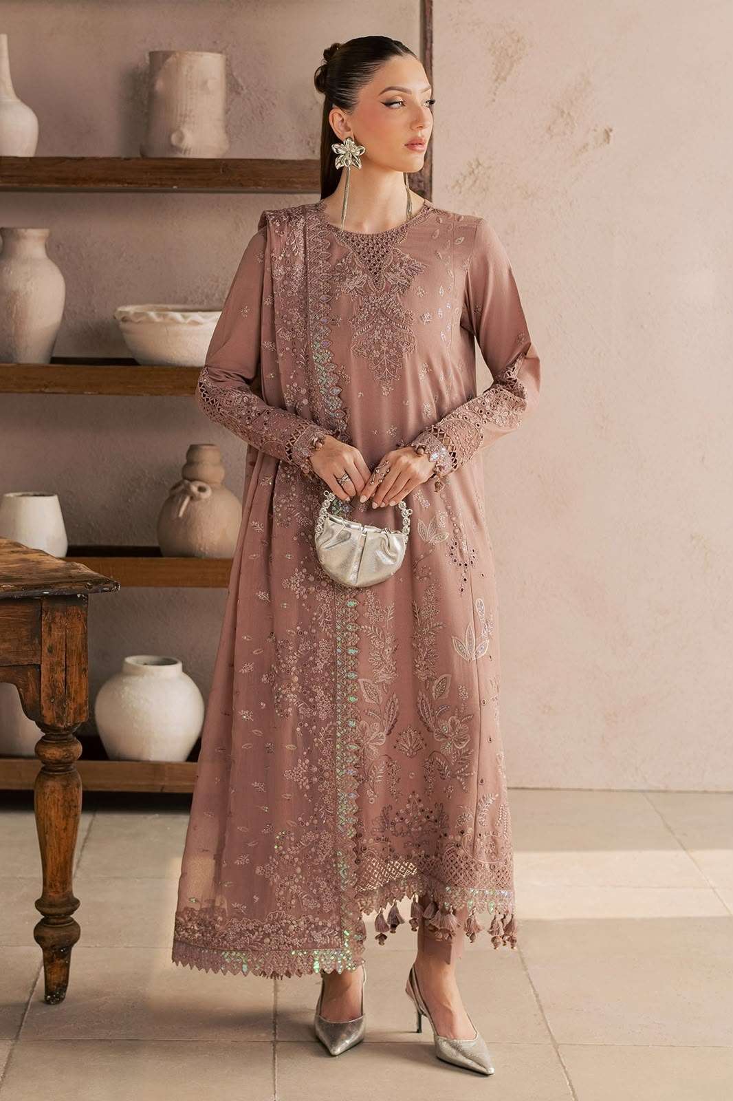 EXCLUSIVE EMBROIDERED KARANDI COLLECTION BY NUREH - 01