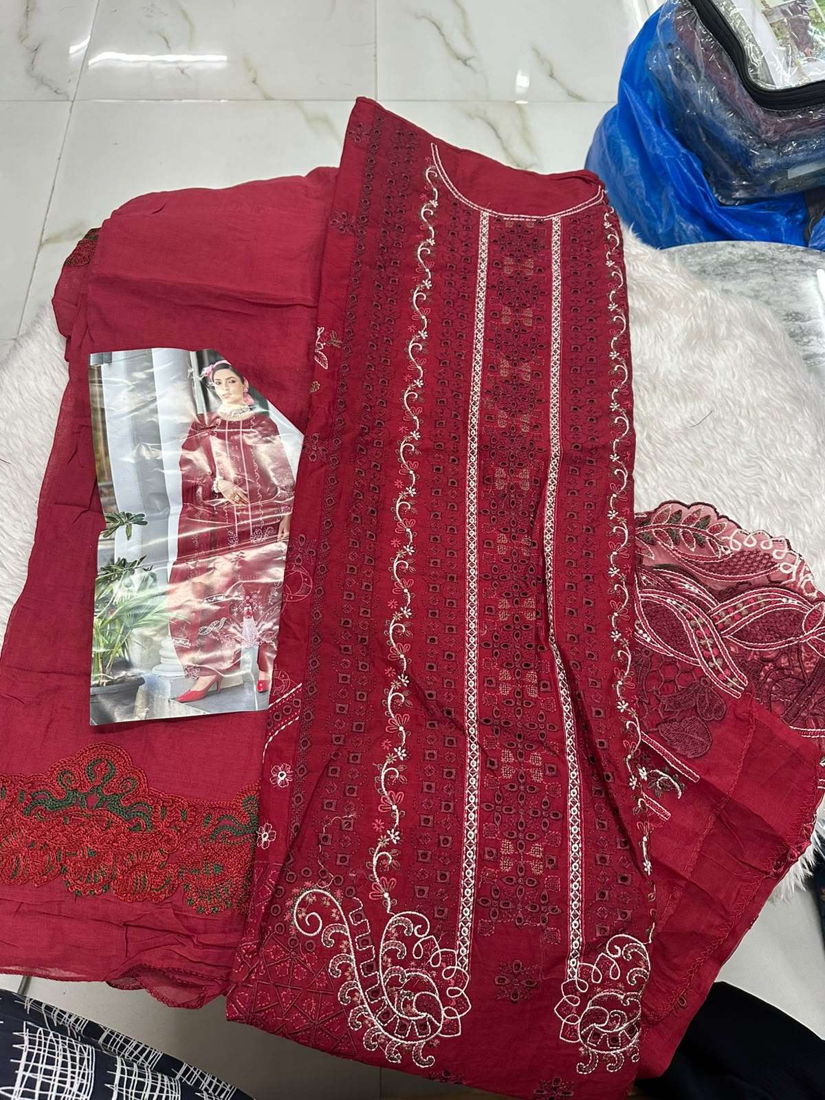 Falah Premium Cotton Colleciton Code - 50185 By Falah Designer Suits - 05