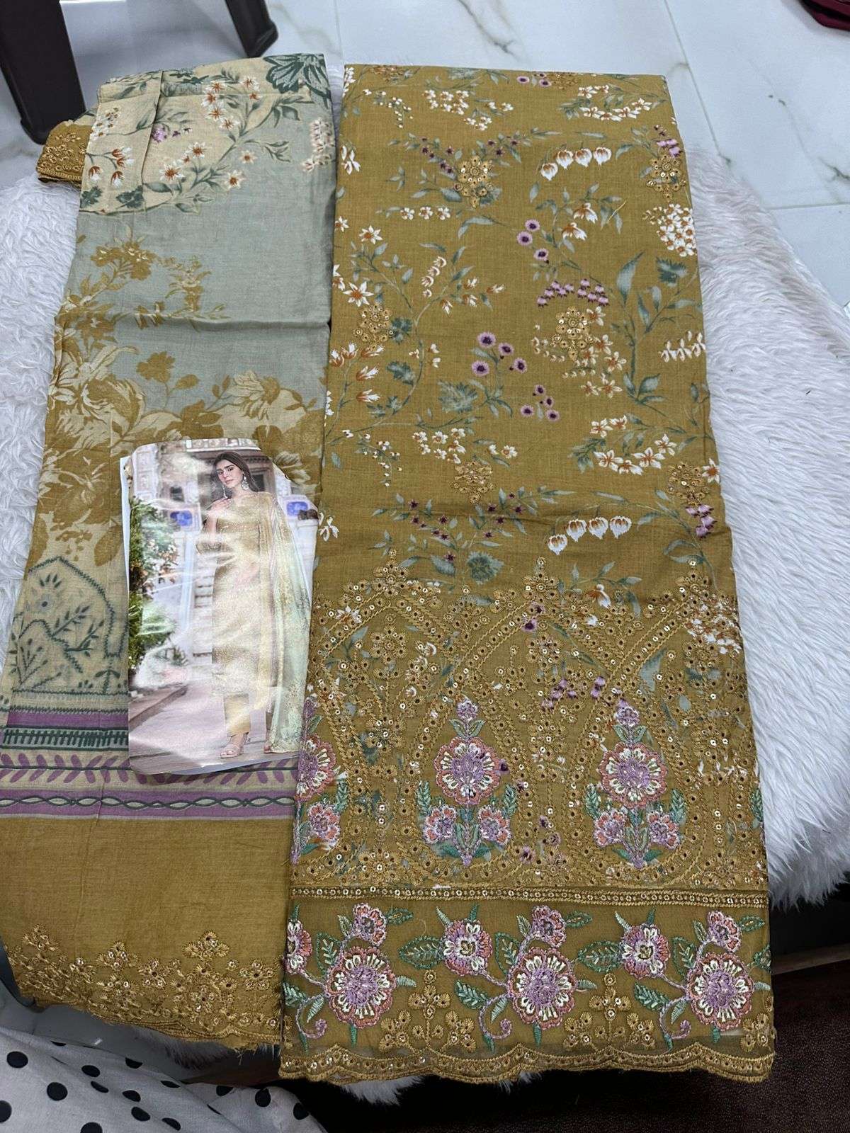 Falah Premium Cotton Collection Code - 50156 By Falah Designer Suits - 02