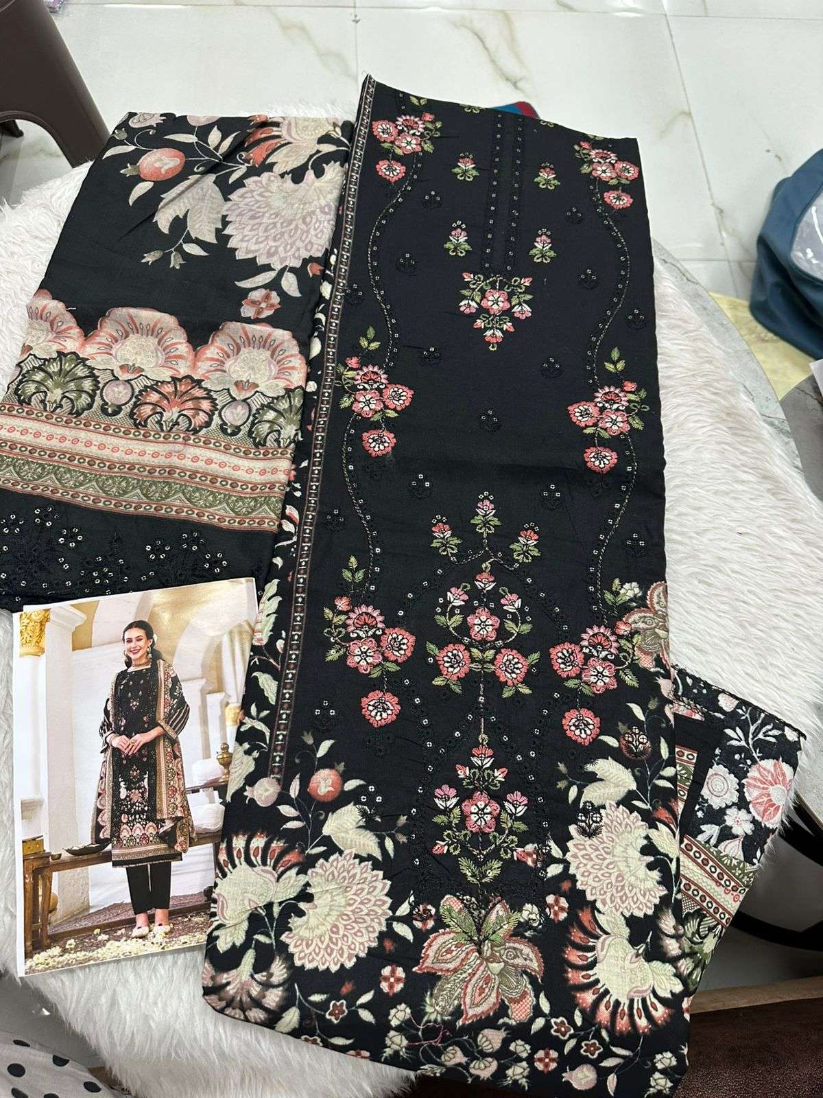 Falah Premium Cotton Collection Code - 50158 By Falah Designer Suits - 06