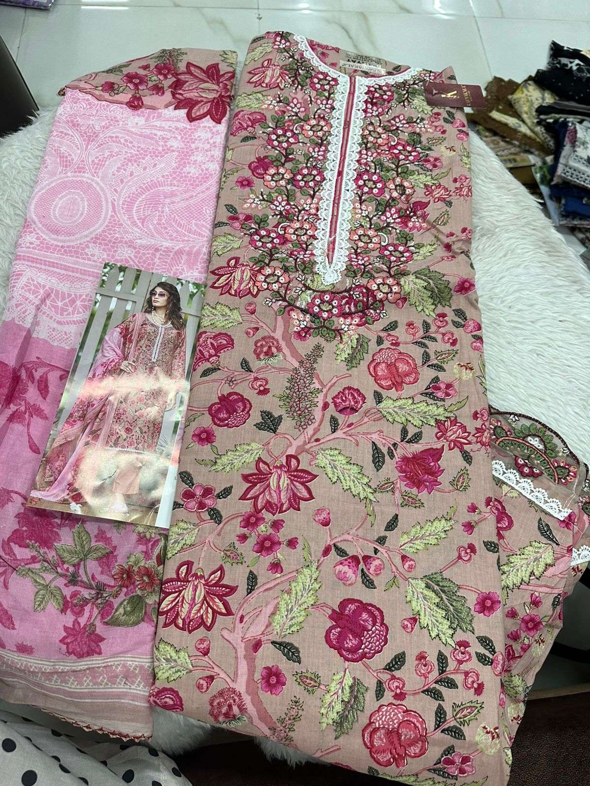 Falah Premium Cotton Collection Code - 50159 By Falah Designer Suits - 08