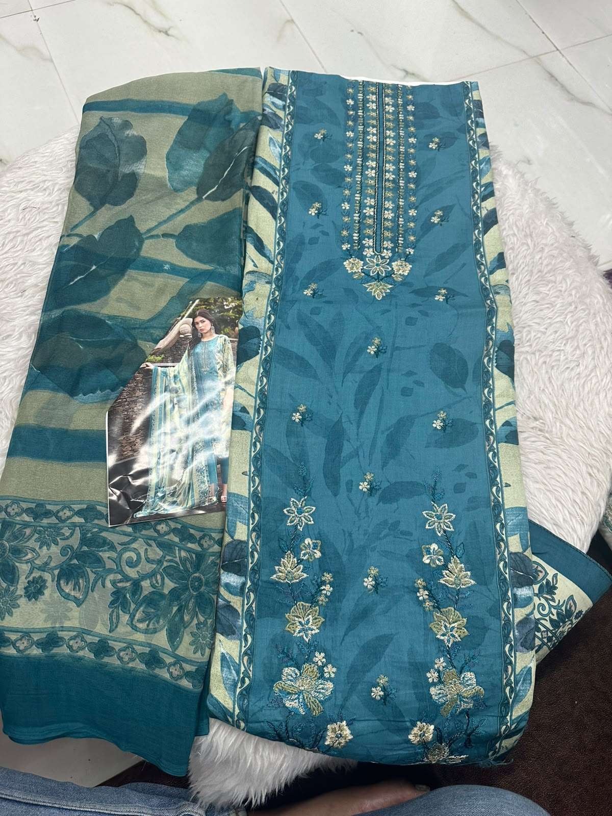 Falah Premium Cotton Collection Code - 50172 By Falah Designer Suits - 02
