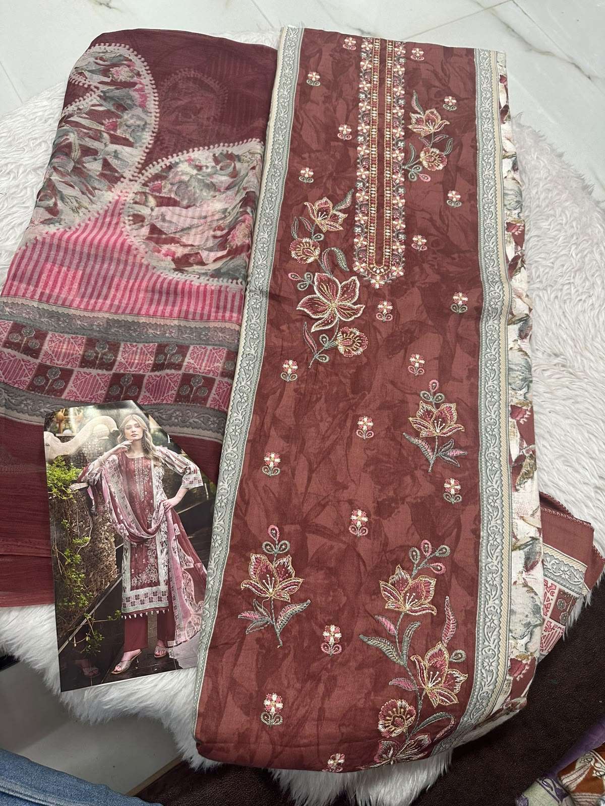 Falah Premium Cotton Collection Code - 50172 By Falah Designer Suits - 07