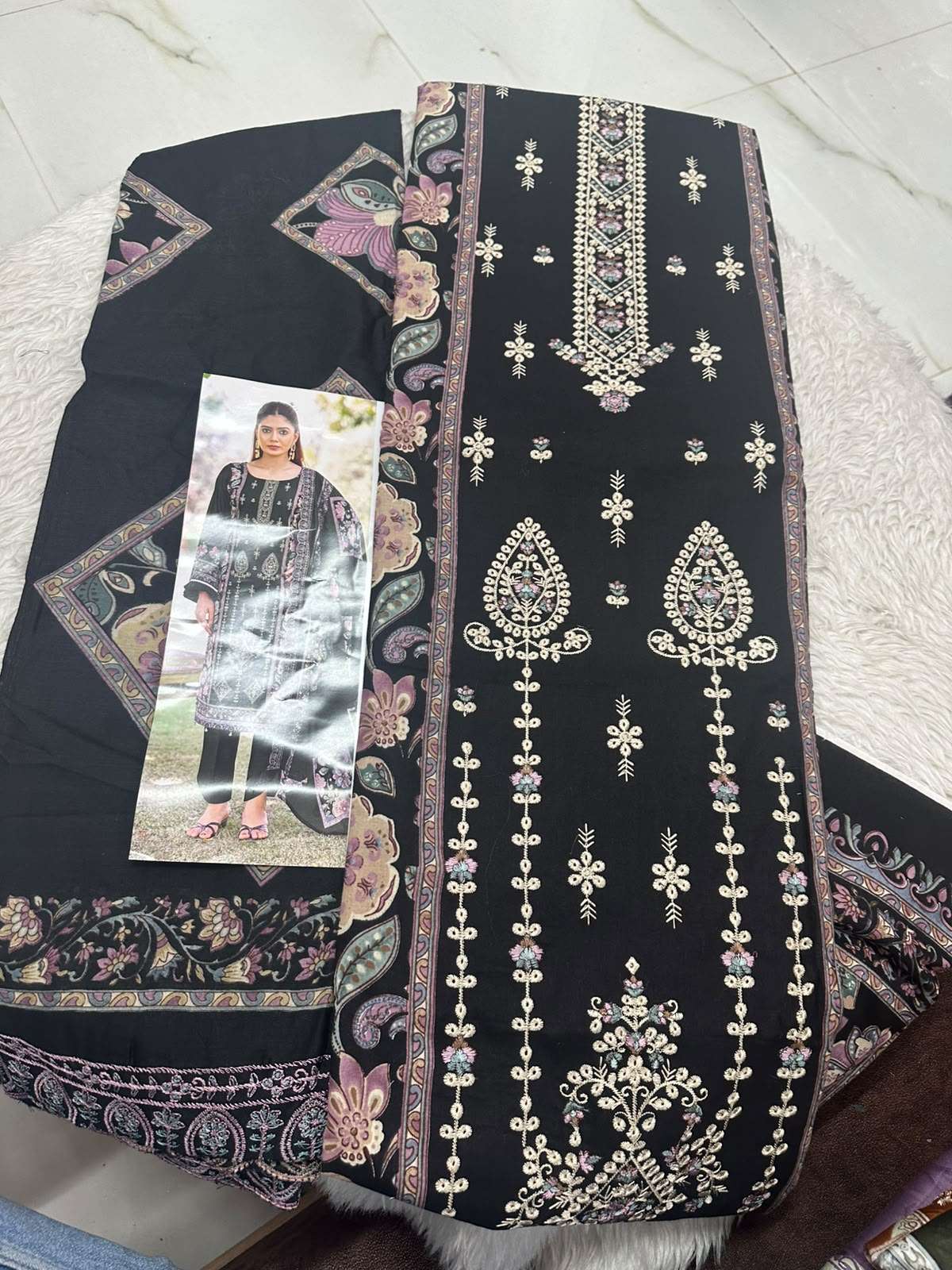 Falah Premium Cotton Collection Code - 50173 By Falah Designer Suits - 01