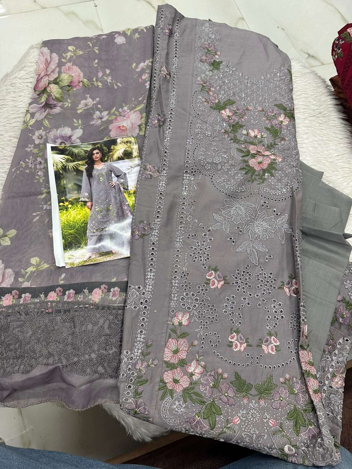 Falah Premium Cotton Collection Code - 50174 By Falah Designer Suits - 03