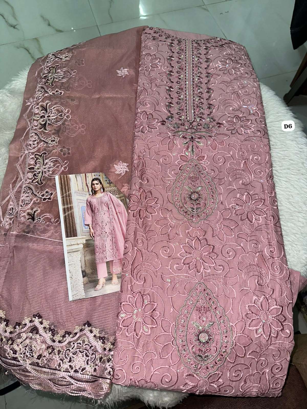 Falah Premium Cotton Collection Code - 50180 By Falah Designer Suits - 05