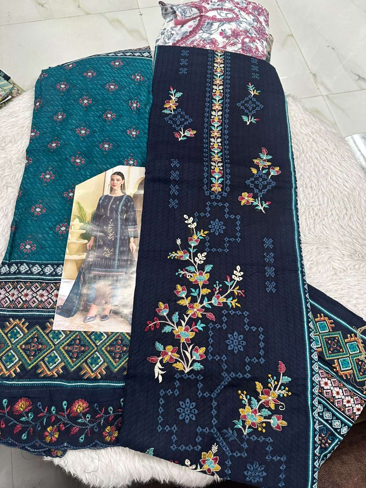 Falah Premium Cotton Collection Code - 50181 By Falah Designer Suits - 08