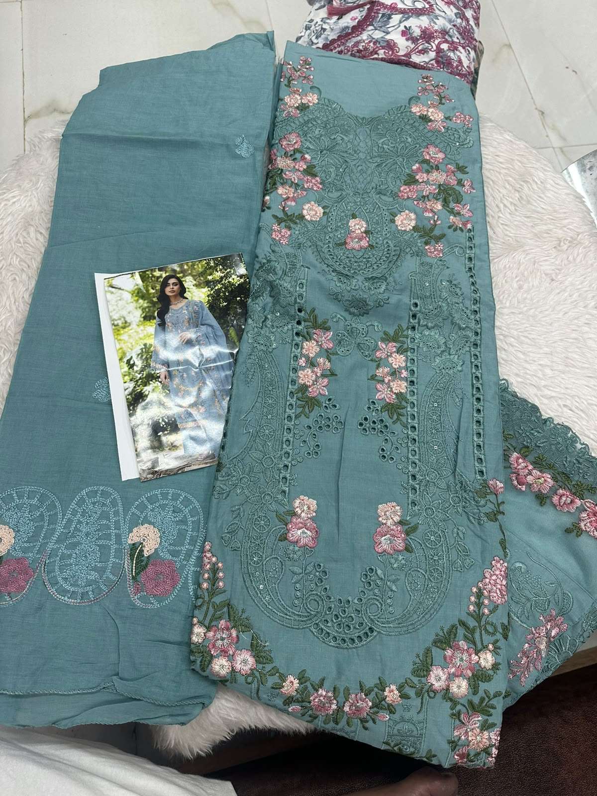 Falah Premium Cotton Collection Code - 50184 By Falah Designer Suits - 03
