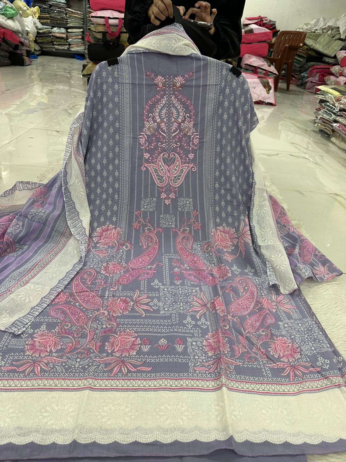 Falah Premium Cotton Collection Code - NOP65 By Falah Designer Suits - 03