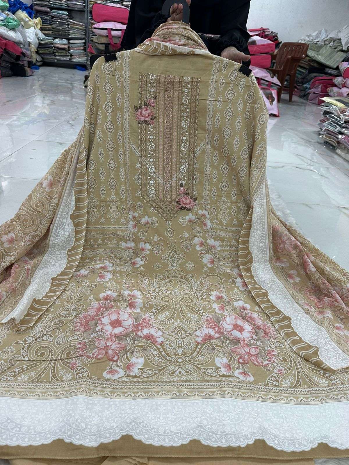 Falah Premium Cotton Collection Code - NOP65 By Falah Designer Suits - 12