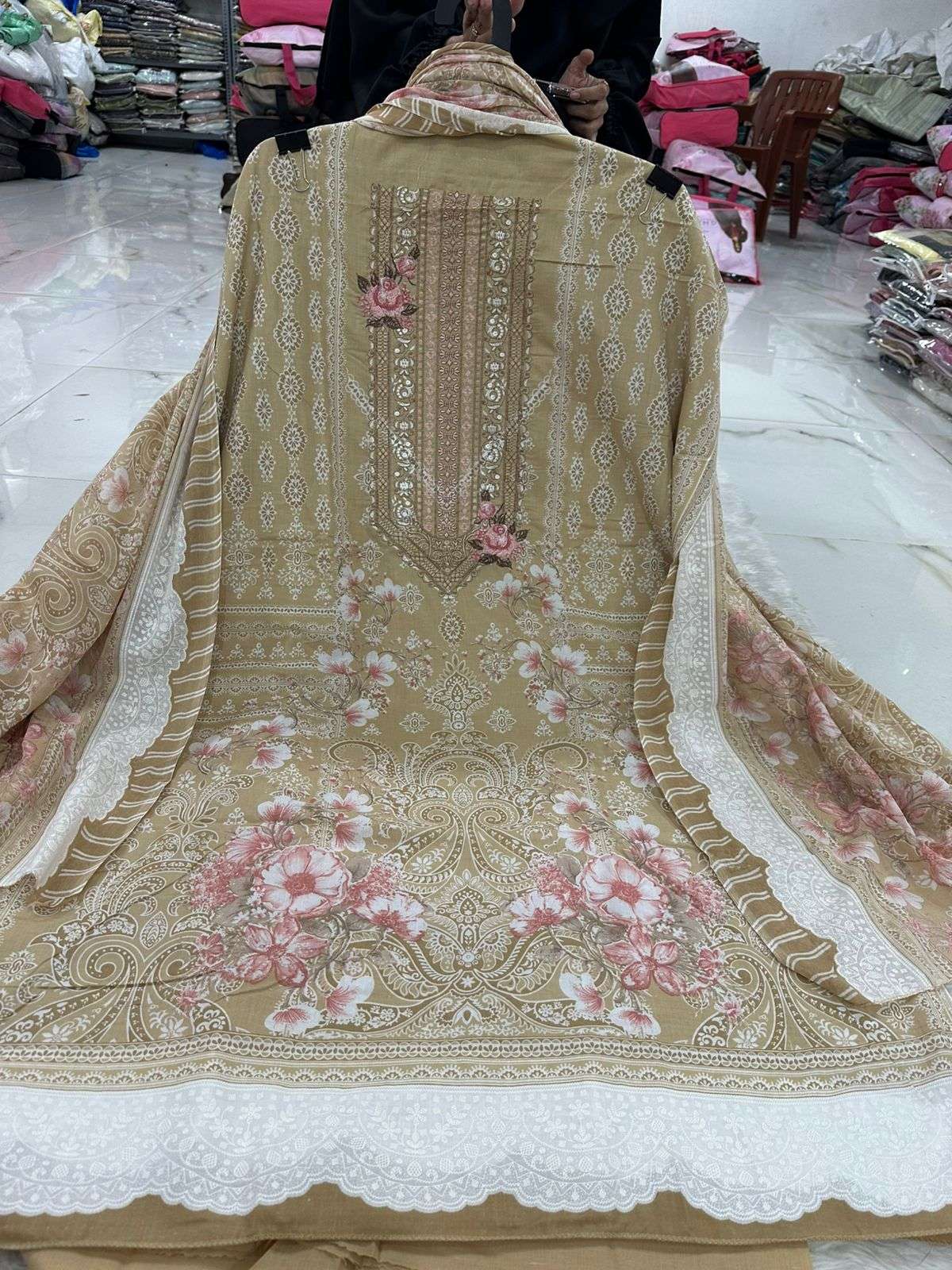 Falah Premium Cotton Collection Code - NOP65 By Falah Designer Suits - 16