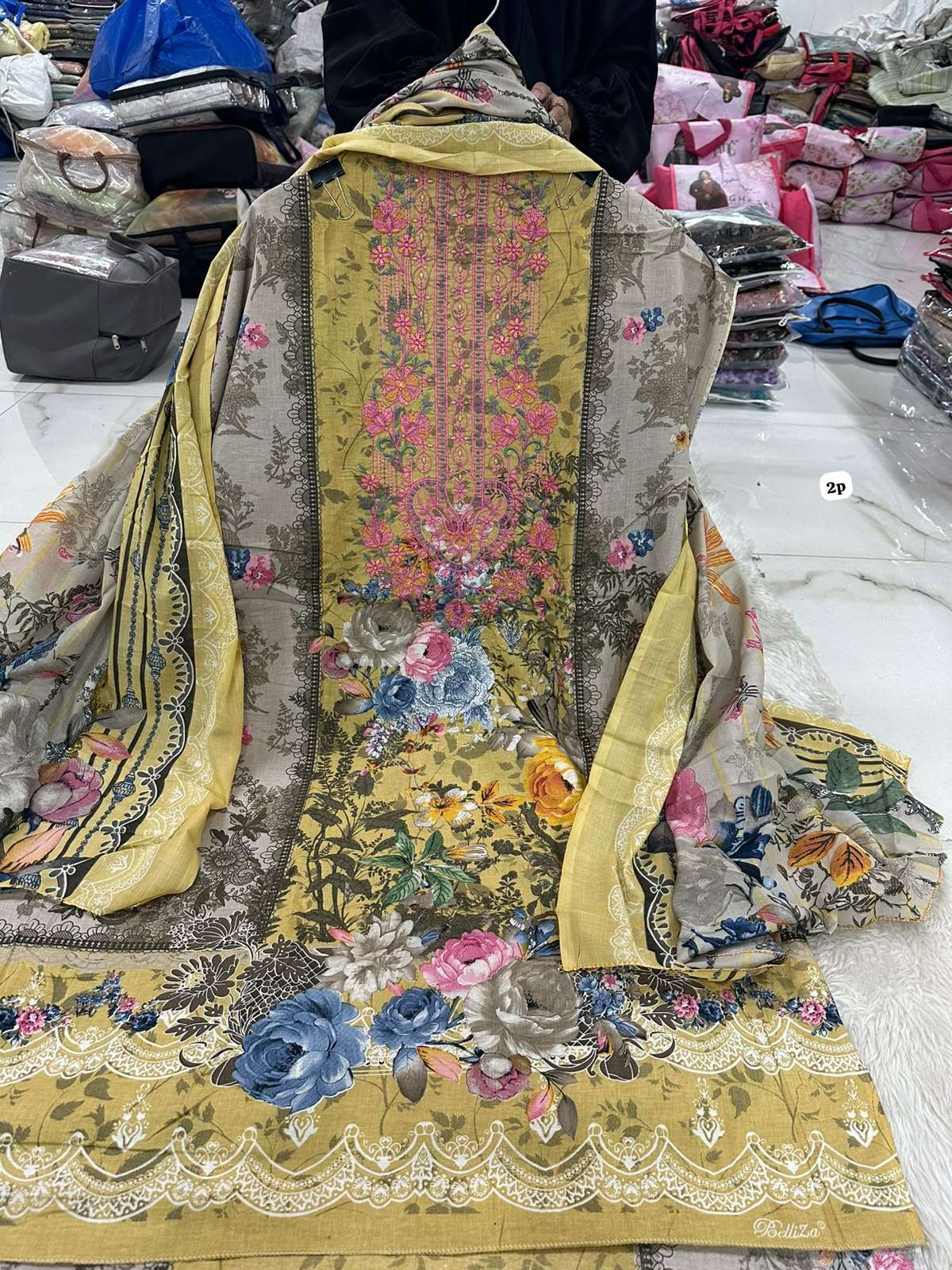 Falah Premium Cotton Collection Code - NOP71 By Falah Designer Suits - 03