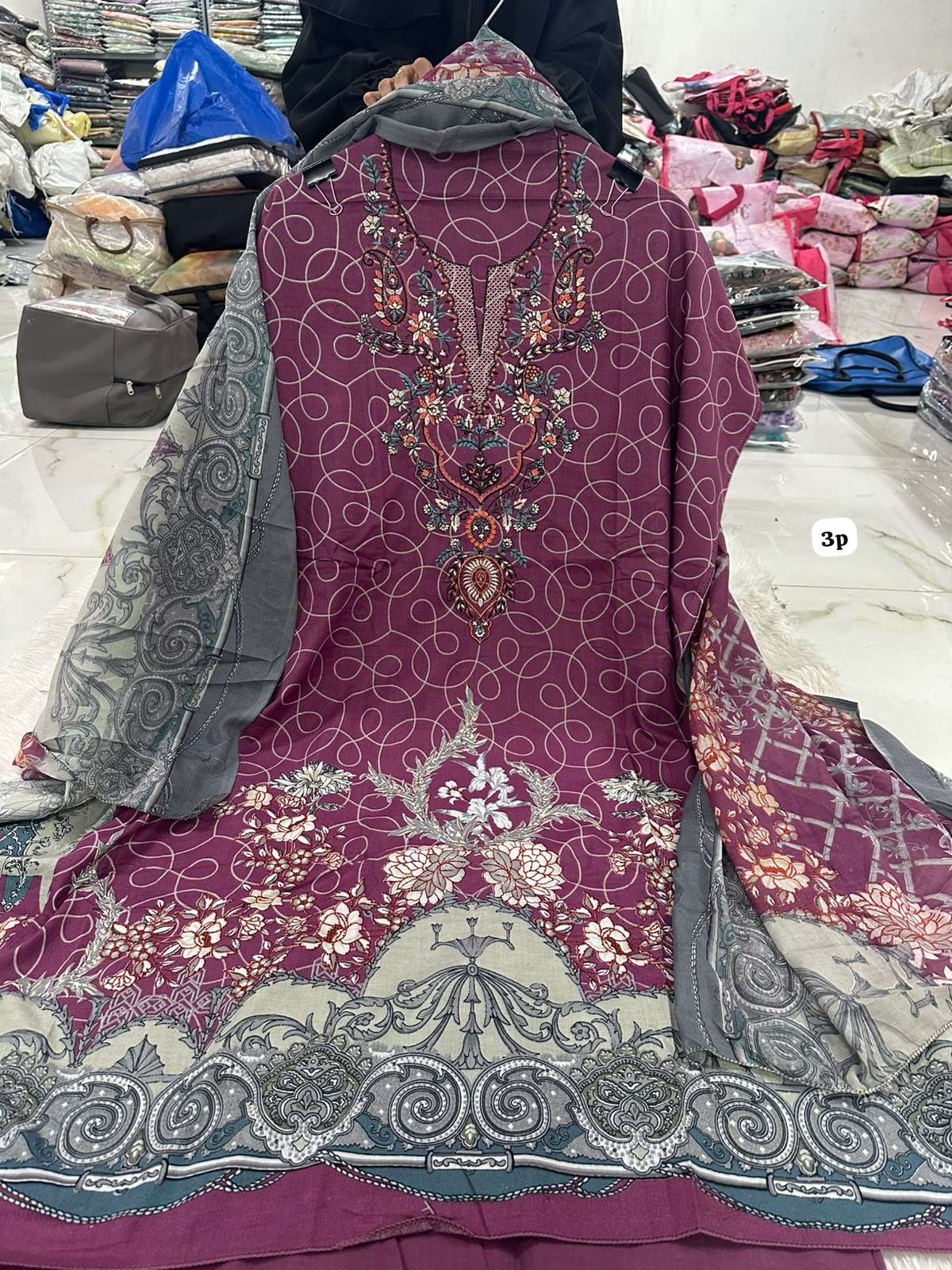 Falah Premium Cotton Collection Code - NOP71 By Falah Designer Suits - 05