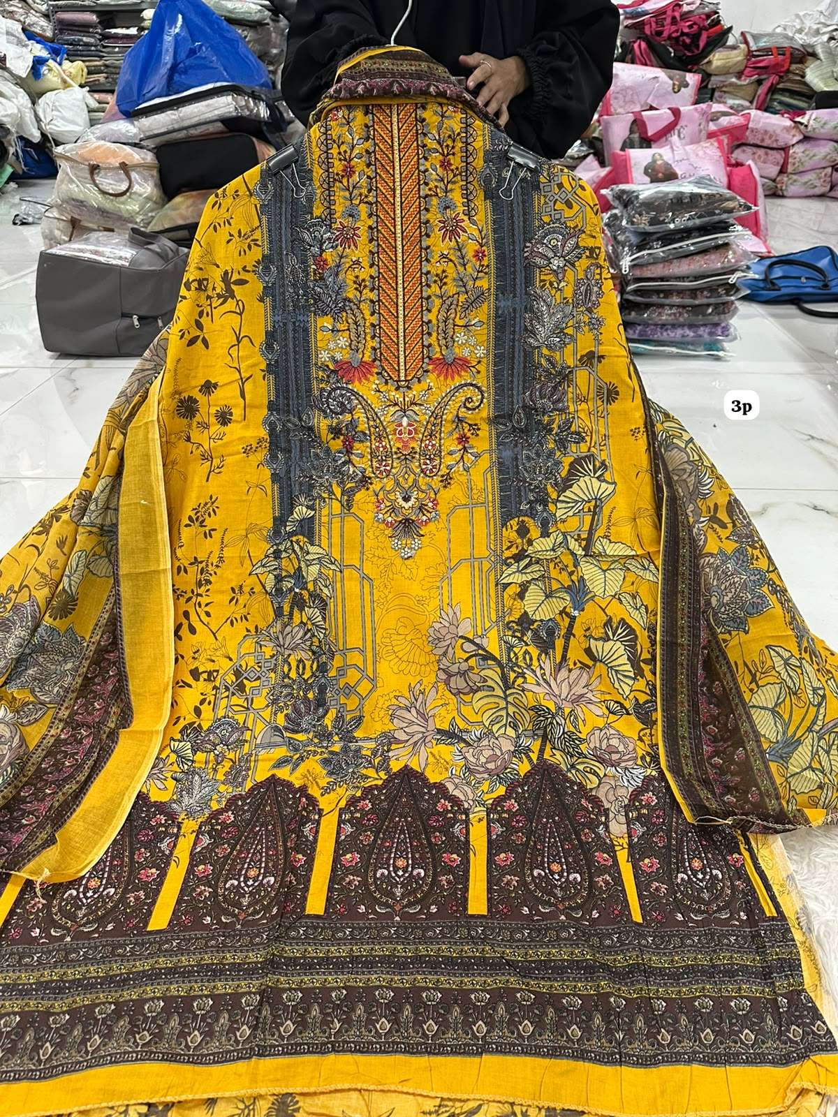 Falah Premium Cotton Collection Code - NOP71 By Falah Designer Suits - 12