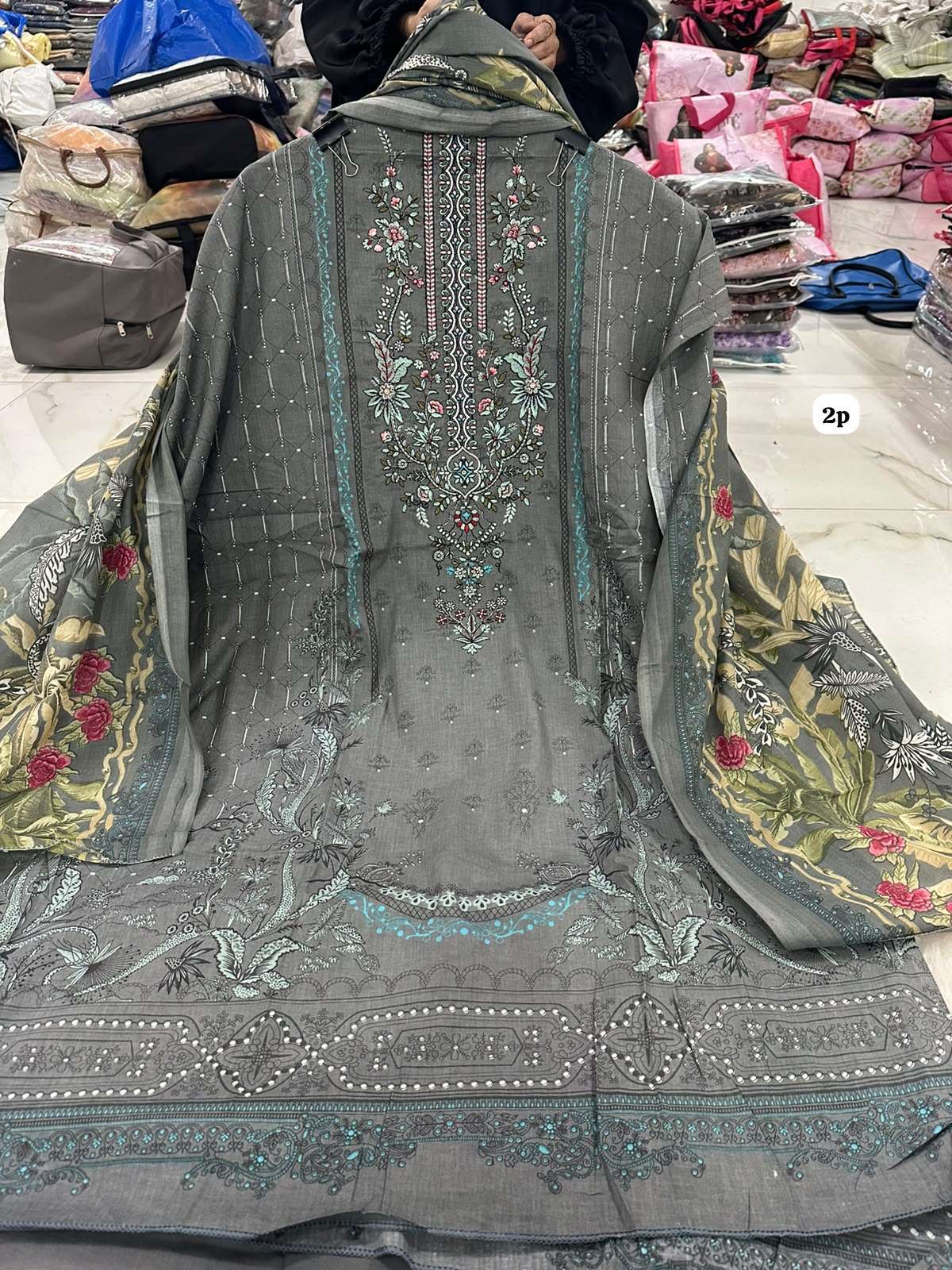 Falah Premium Cotton Collection Code - NOP71 By Falah Designer Suits - 13