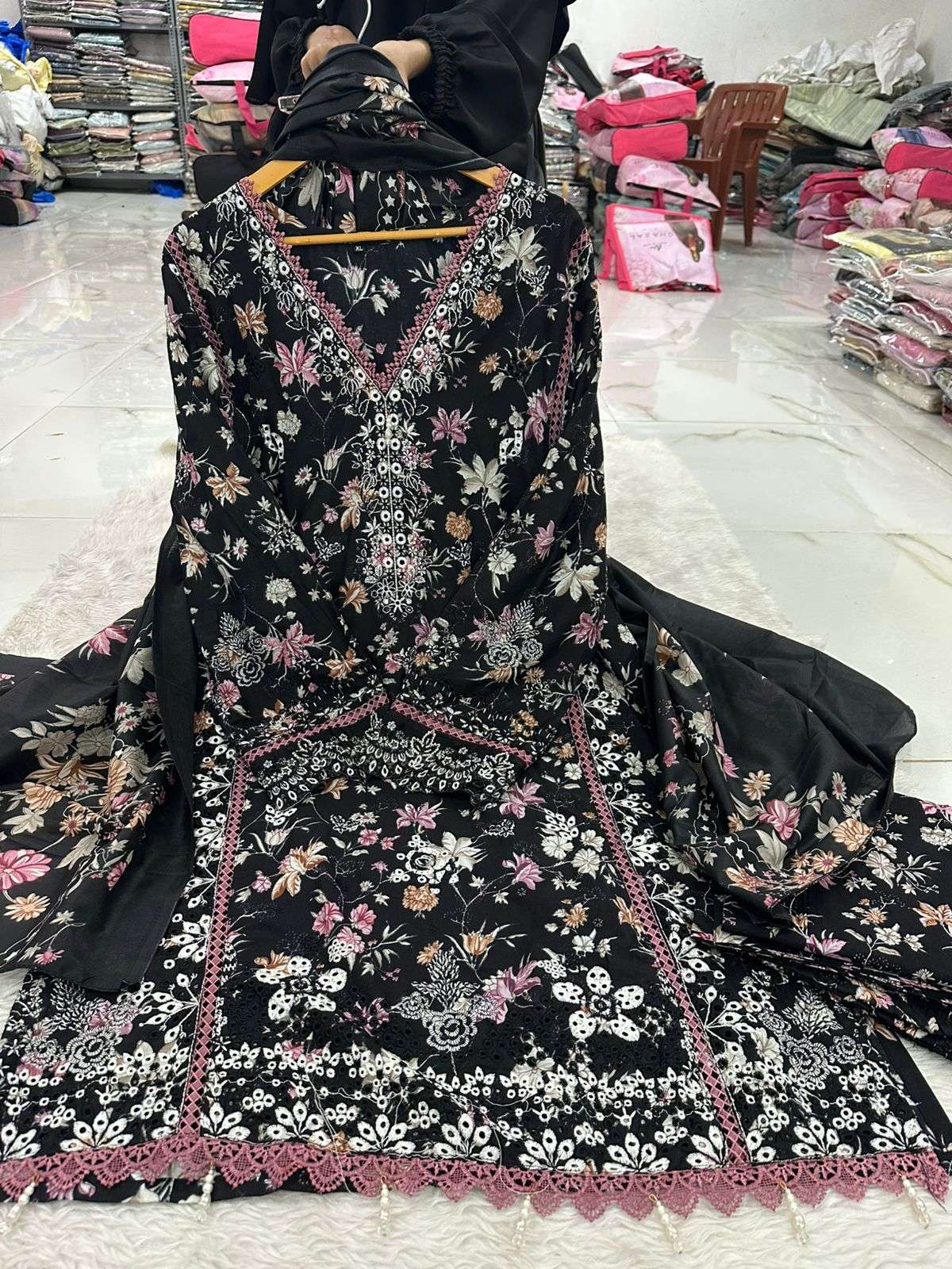 Falah Premium Cotton Collection Designs of Jade Bliss Code - RTW02 By Falah Designer Suits - 15