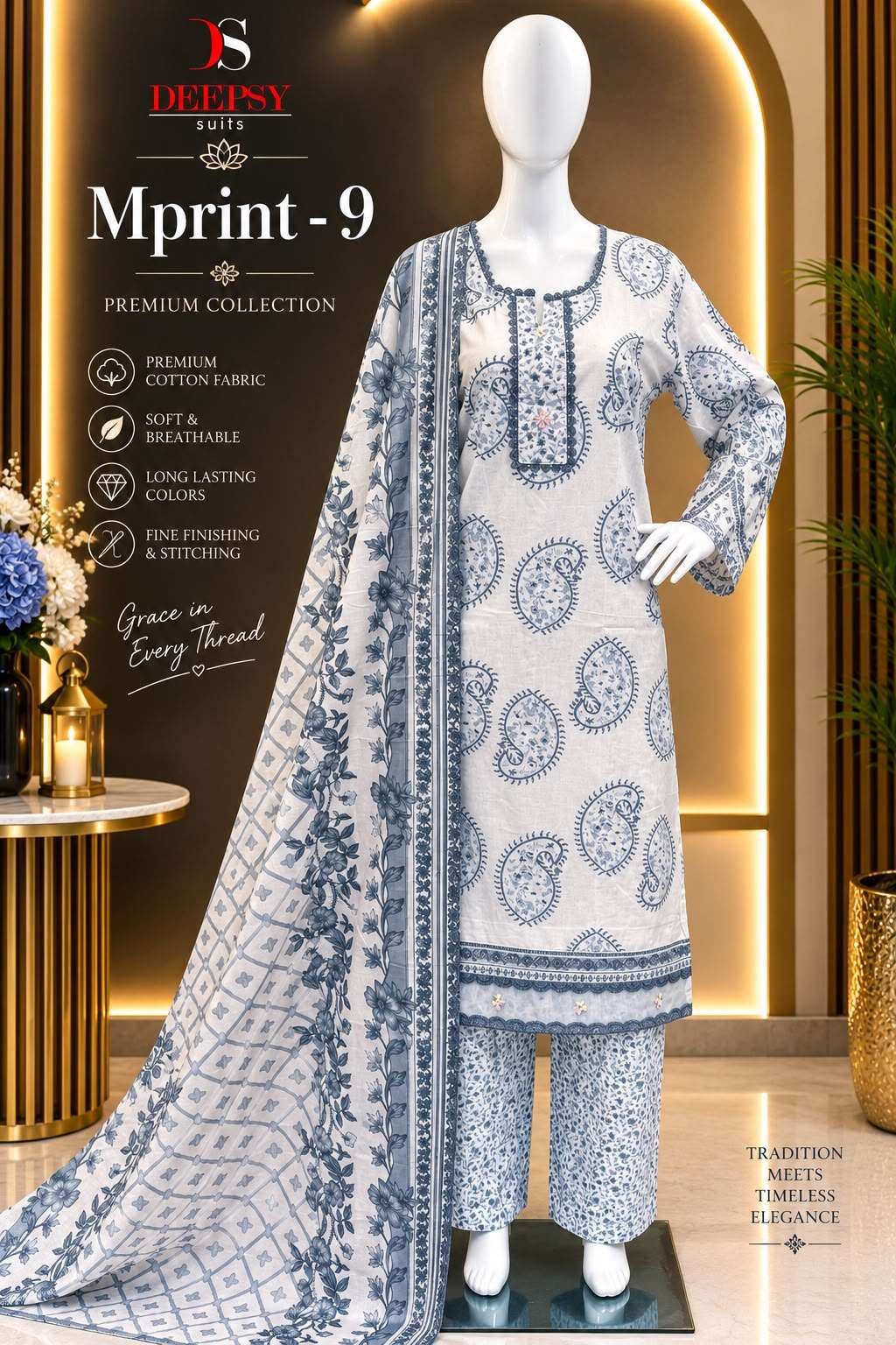 MARIA B MPRINT - 09 READY TO WEAR COLLECTION BY DEEPSY SUITS - 05