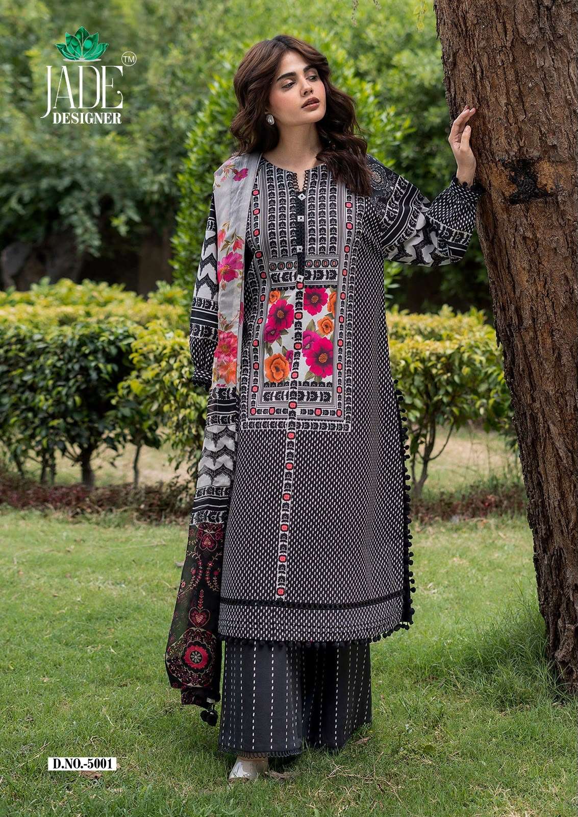 NOOR AHMED HEAVY LAWN COTTON VOL - 05 BY JADE - 01