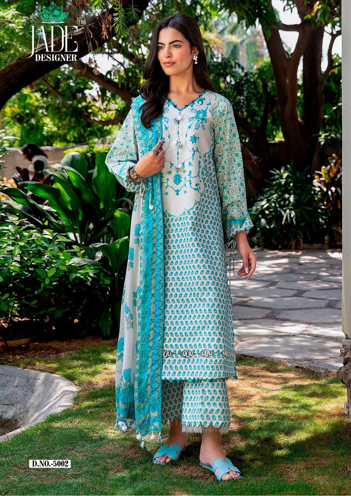 NOOR AHMED HEAVY LAWN COTTON VOL - 05 BY JADE - 02