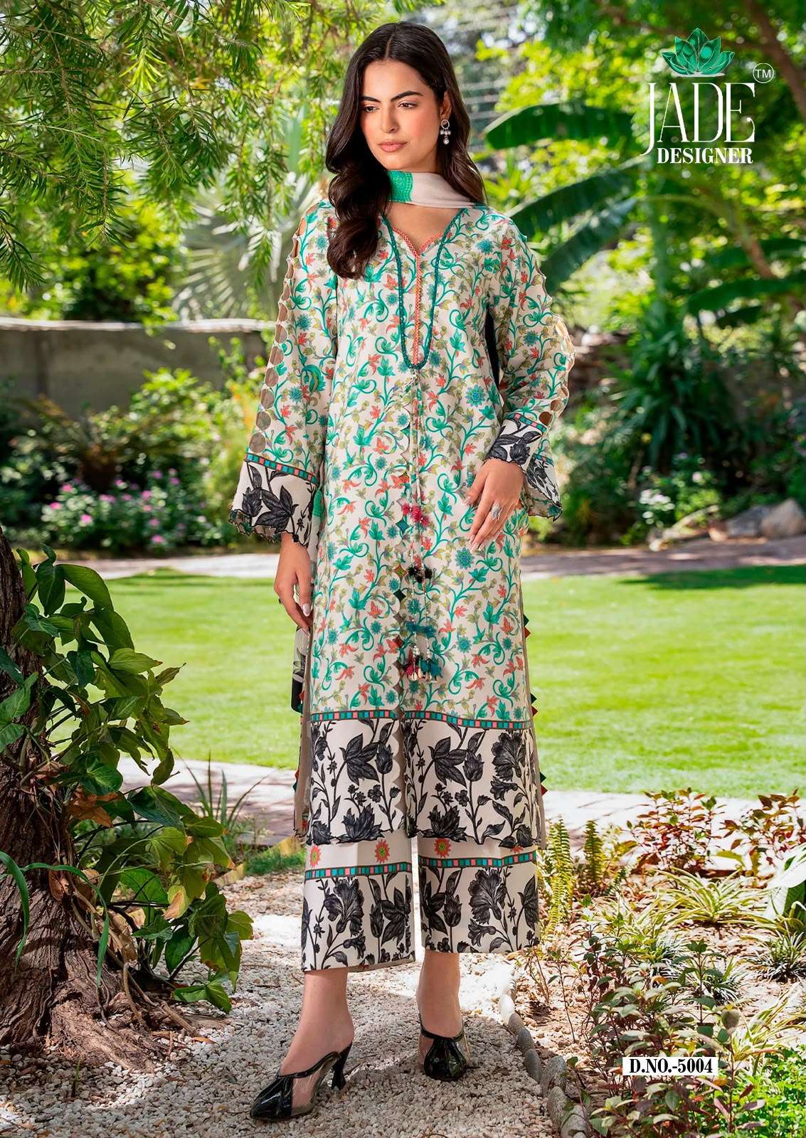 NOOR AHMED HEAVY LAWN COTTON VOL - 05 BY JADE - 04
